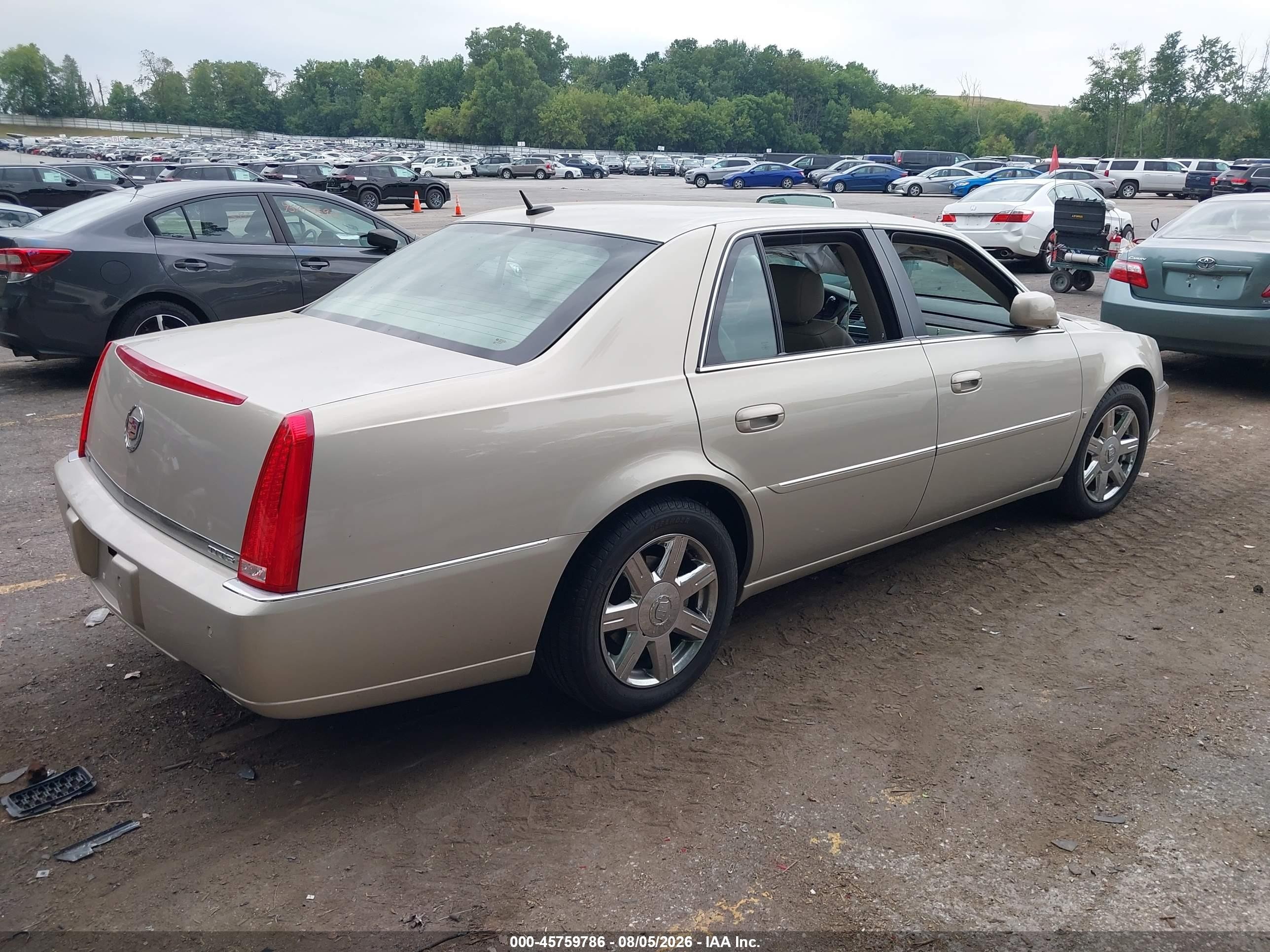 2007 Cadillac Dts Luxury I Champagne vin: 1G6KD57Y97U182602