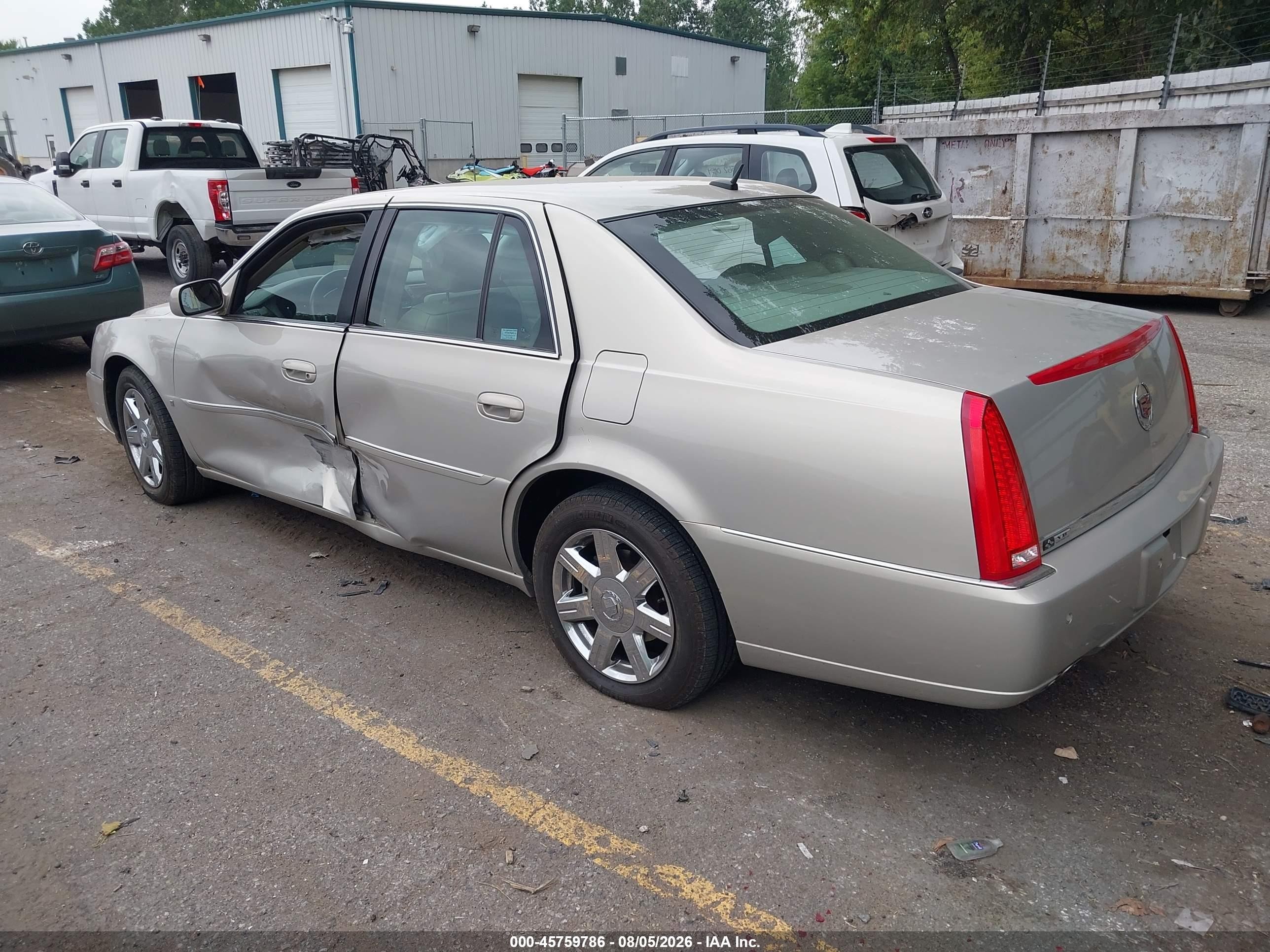 2007 Cadillac Dts Luxury I Champagne vin: 1G6KD57Y97U182602