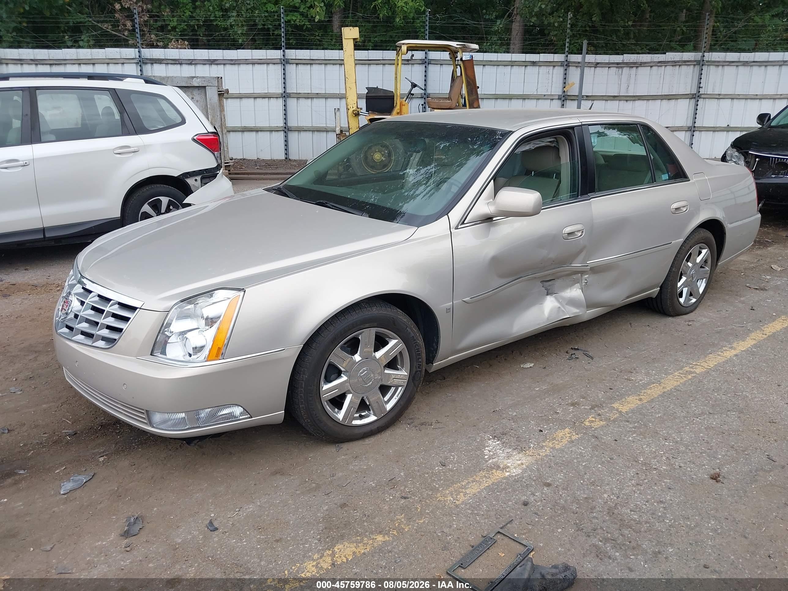 2007 Cadillac Dts Luxury I Champagne vin: 1G6KD57Y97U182602