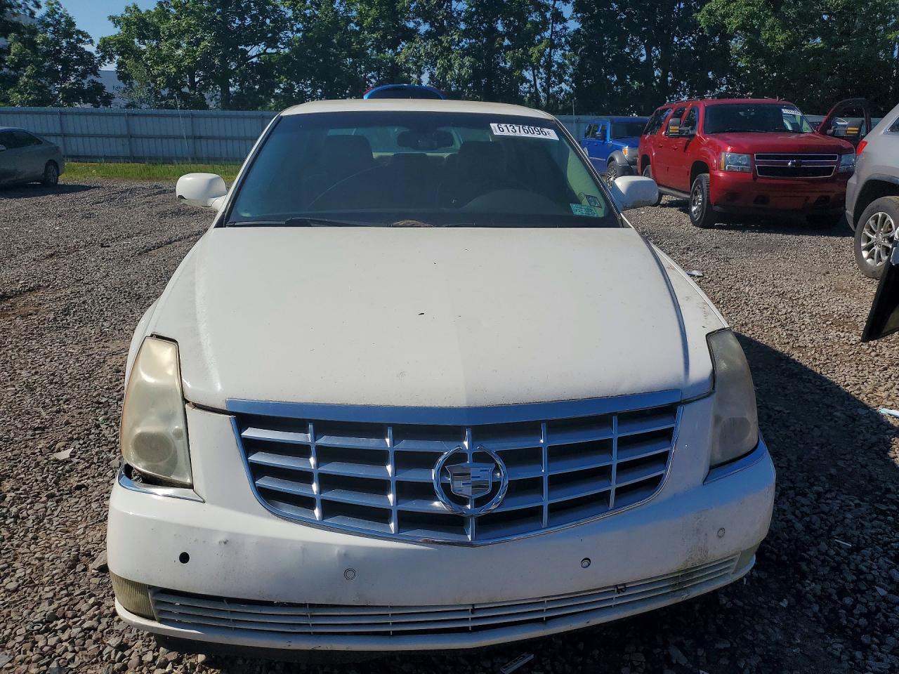 2007 Cadillac Dts White vin: 1G6KD57Y97U222919