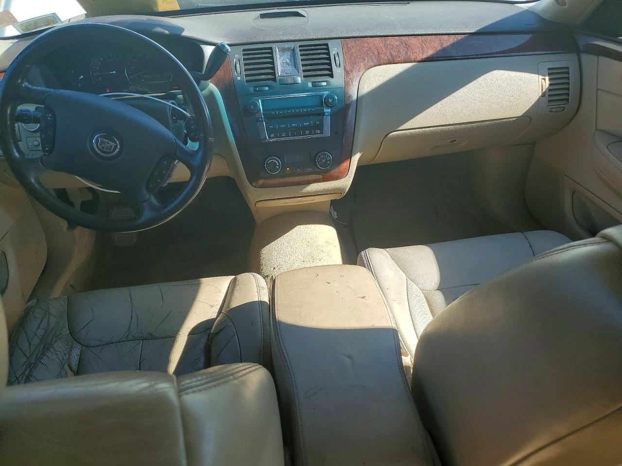 2007 Cadillac Dts White vin: 1G6KD57Y97U222919