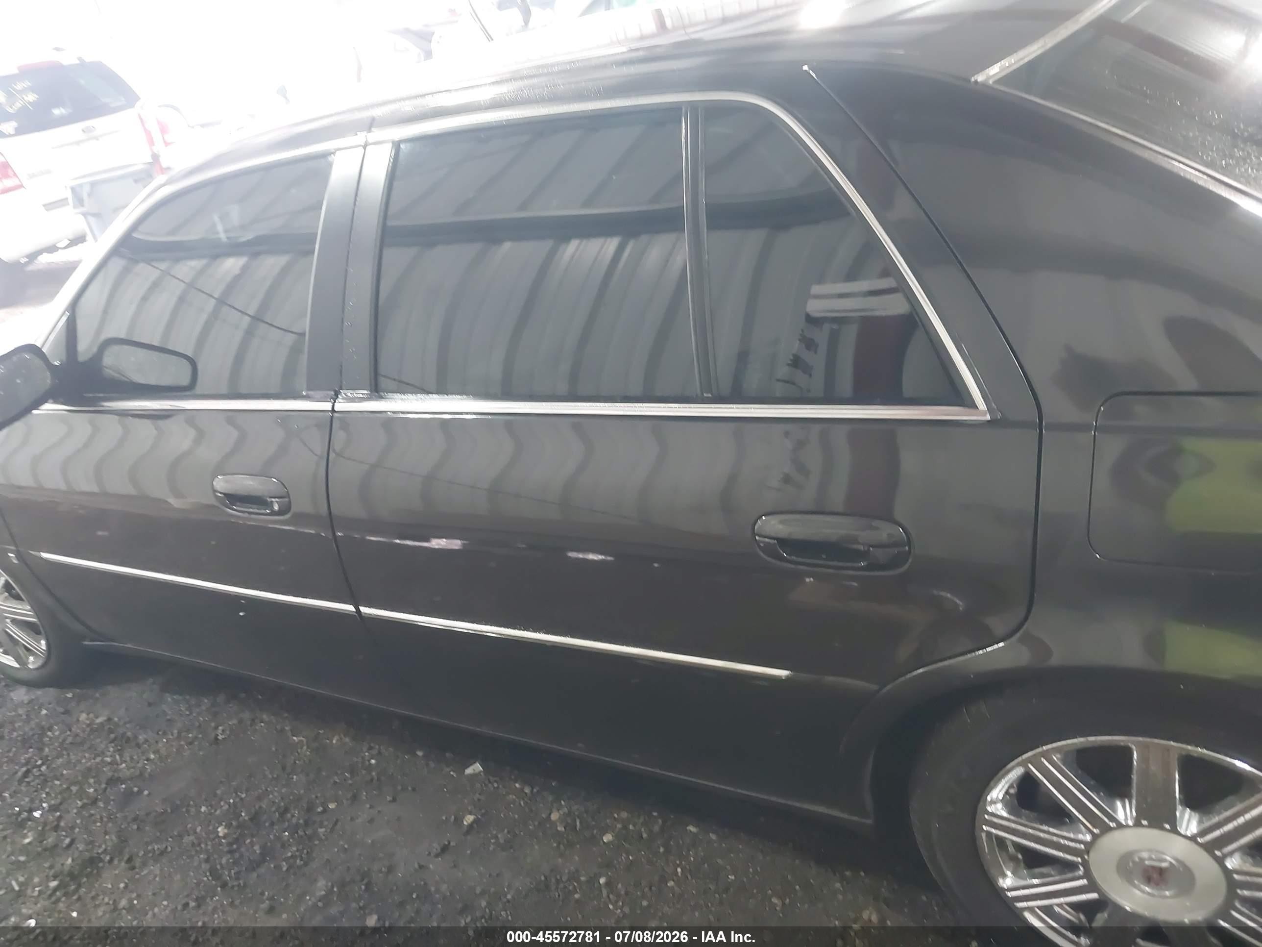 2008 Cadillac Dts 1sd Black vin: 1G6KD57Y98U105598