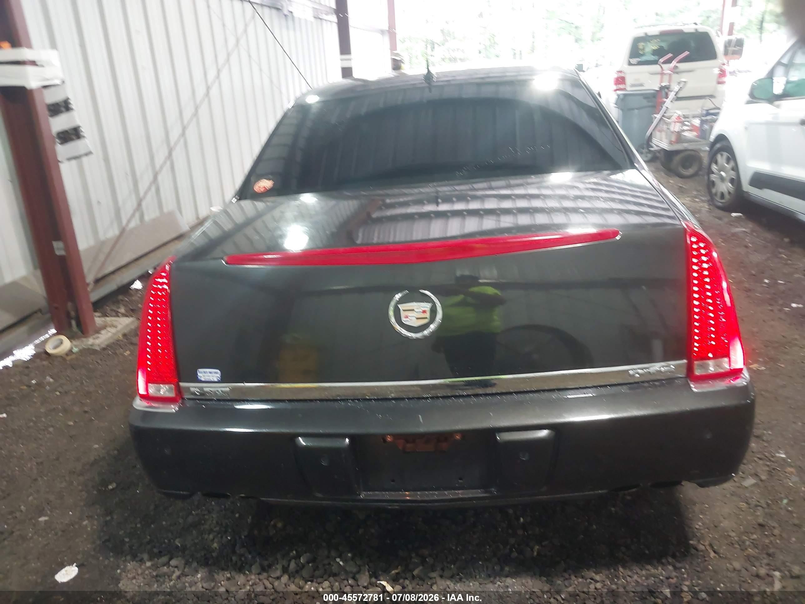2008 Cadillac Dts 1sd Black vin: 1G6KD57Y98U105598