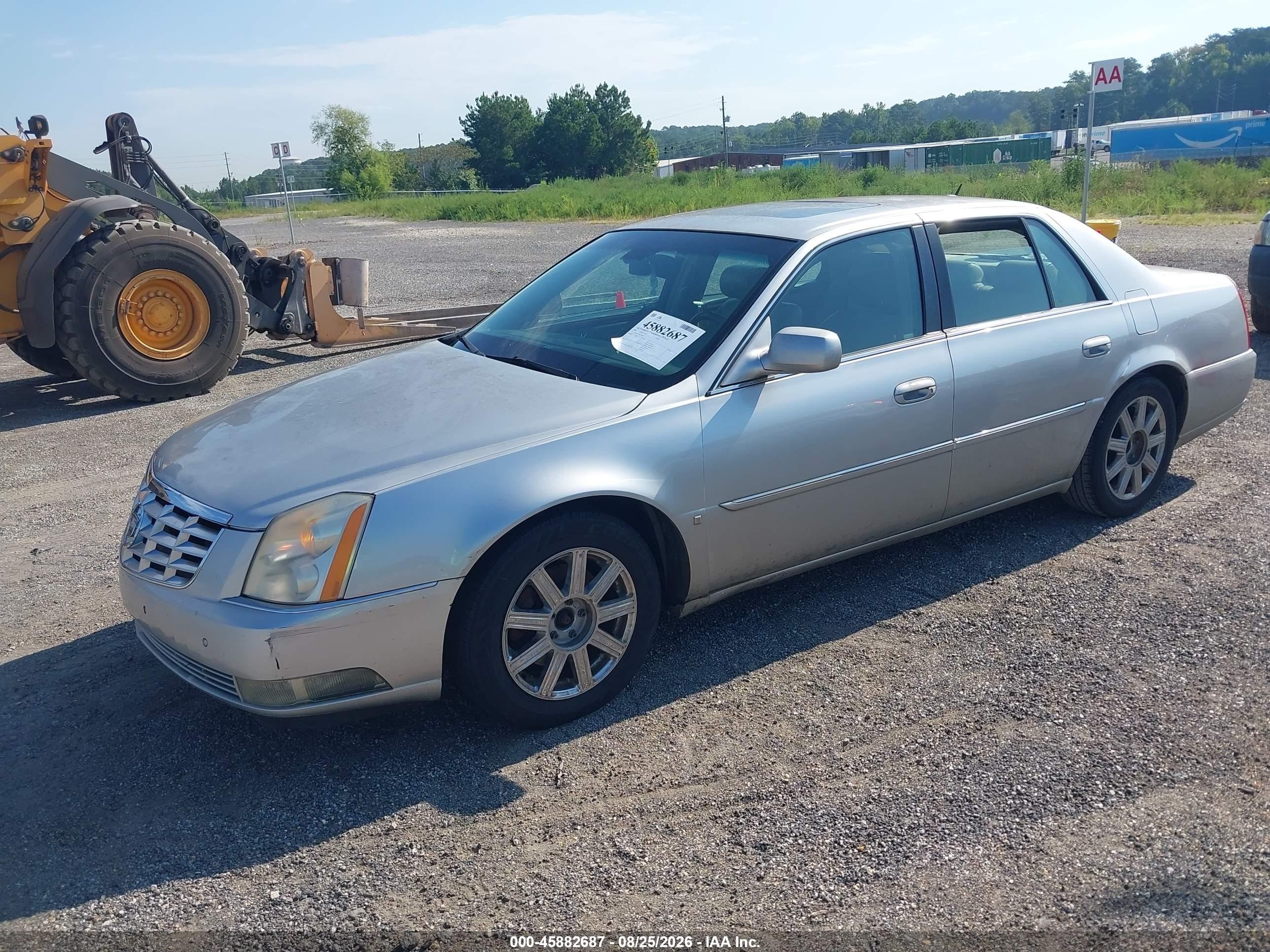 2008 Cadillac Dts 1sd Silver vin: 1G6KD57Y98U149410