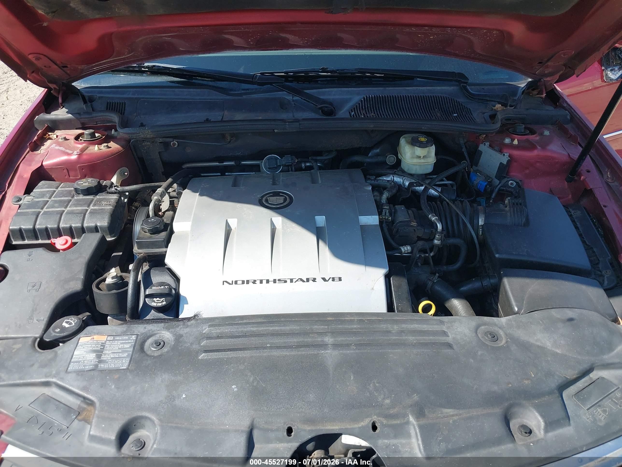 2008 Cadillac Dts 1sd Красный vin: 1G6KD57Y98U160102