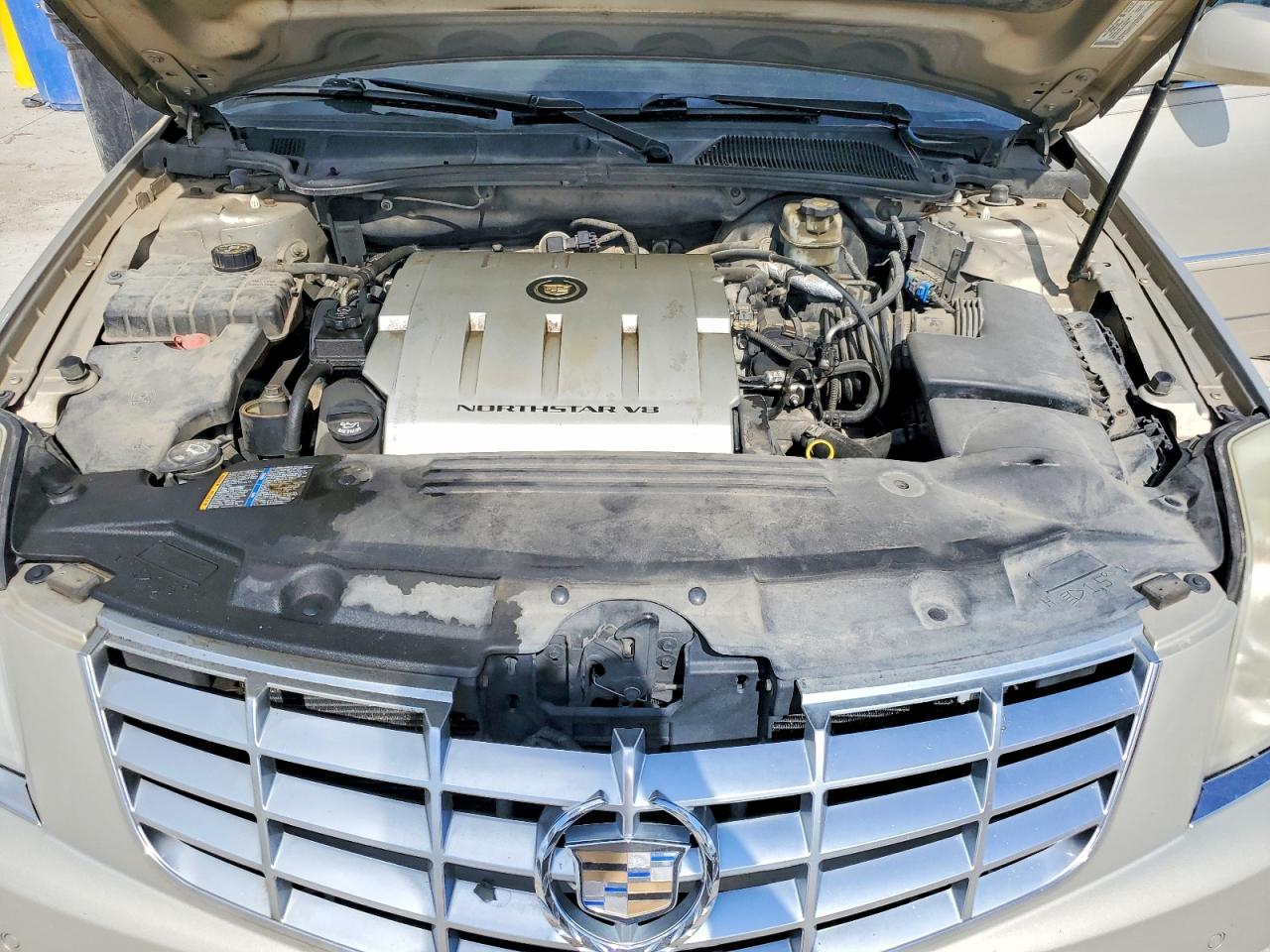 2008 Cadillac Dts Beige vin: 1G6KD57Y98U169155