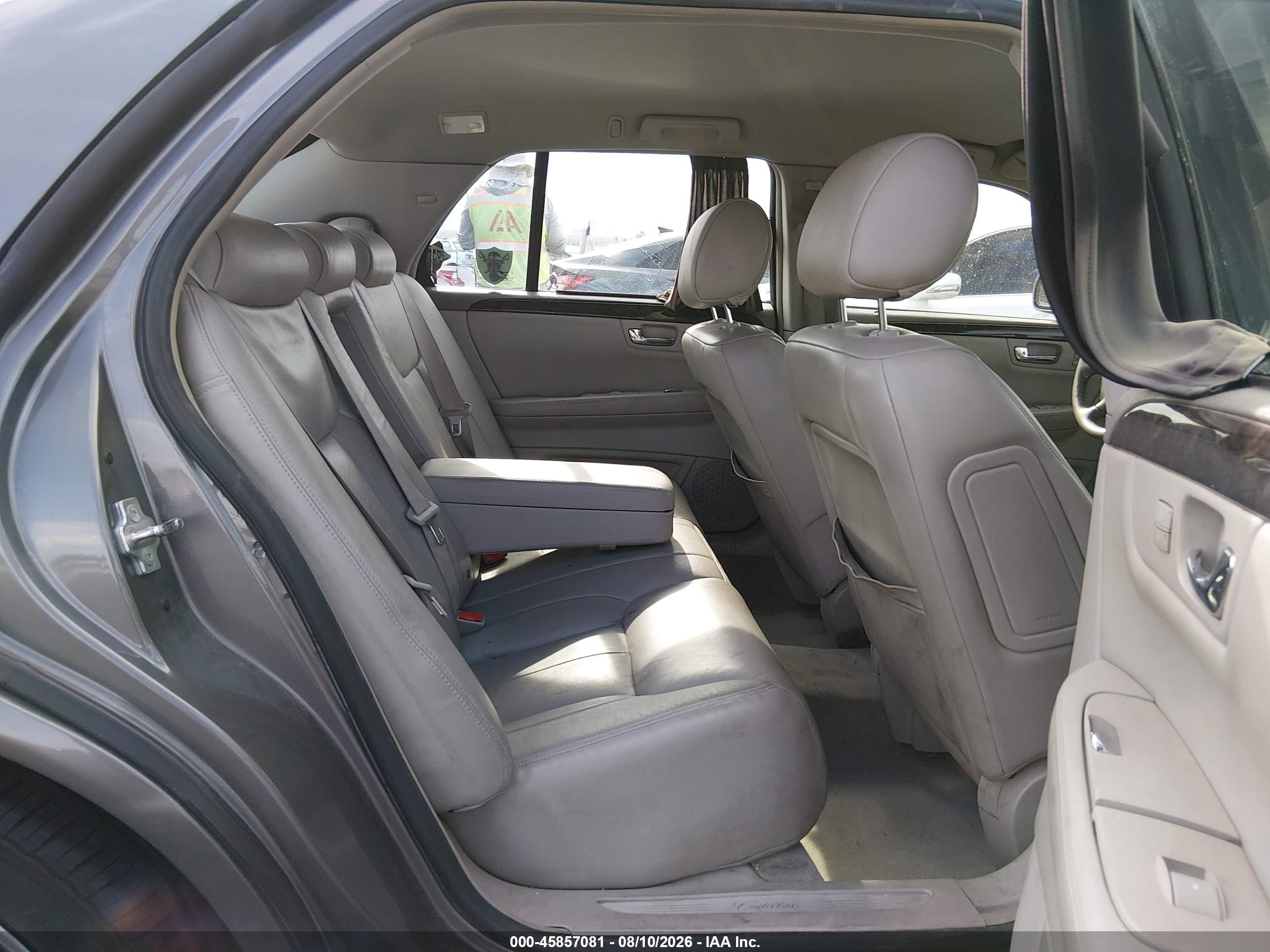 2008 Cadillac Dts 1sc Gray vin: 1G6KD57Y98U172086