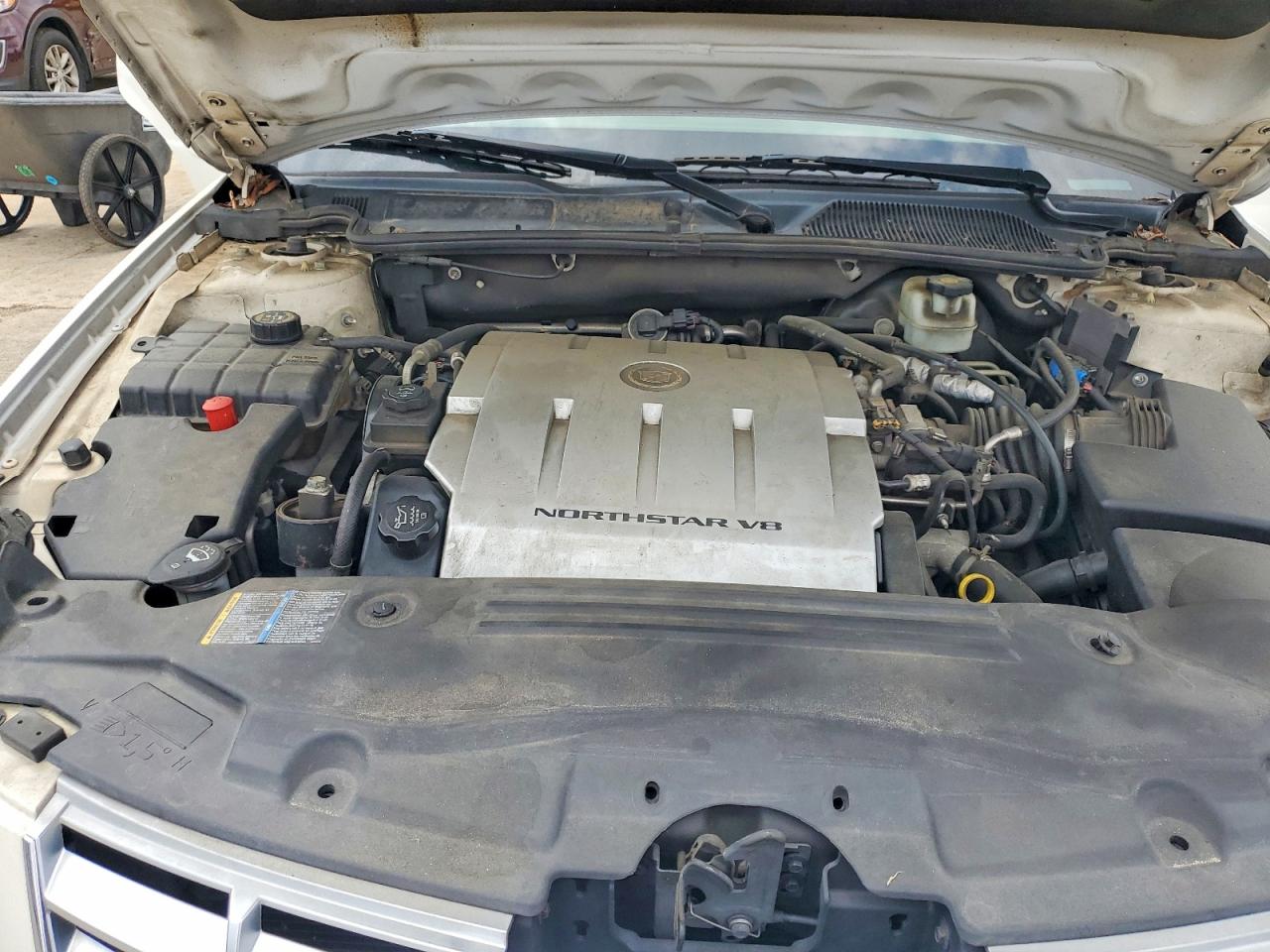 2006 Cadillac Dts White vin: 1G6KD57YX6U174586