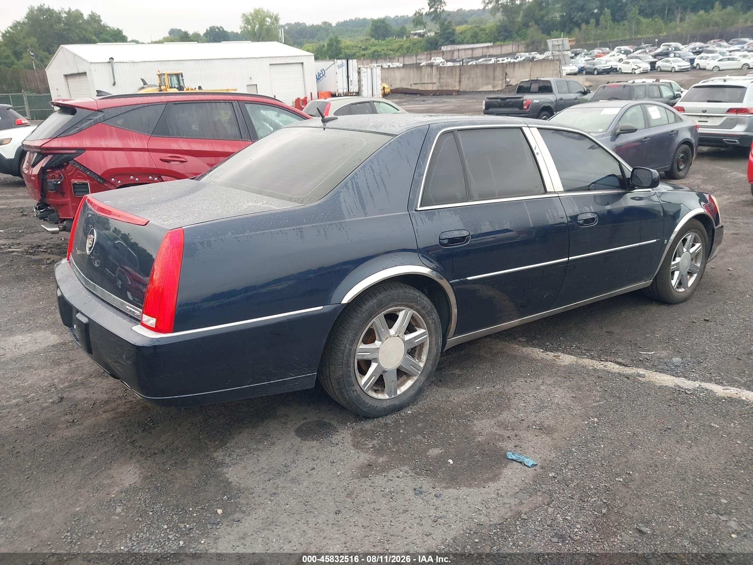2006 Cadillac Dts 1sb Blue vin: 1G6KD57YX6U208705