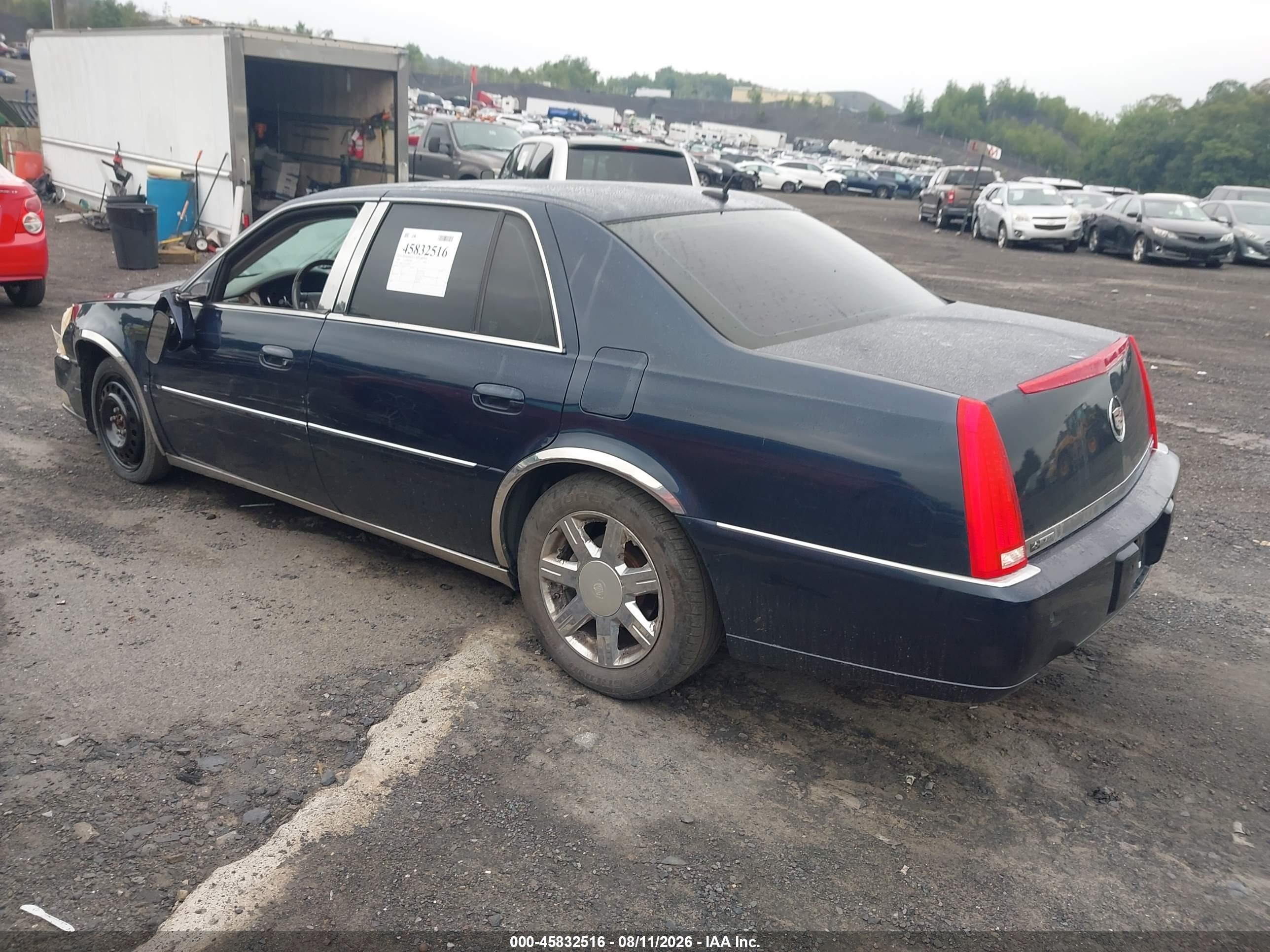 2006 Cadillac Dts 1sb Blue vin: 1G6KD57YX6U208705