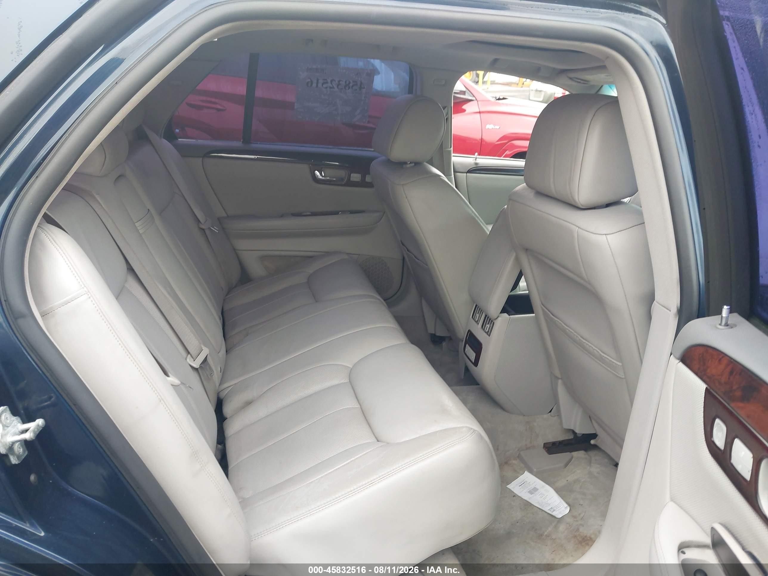 2006 Cadillac Dts 1sb Blue vin: 1G6KD57YX6U208705