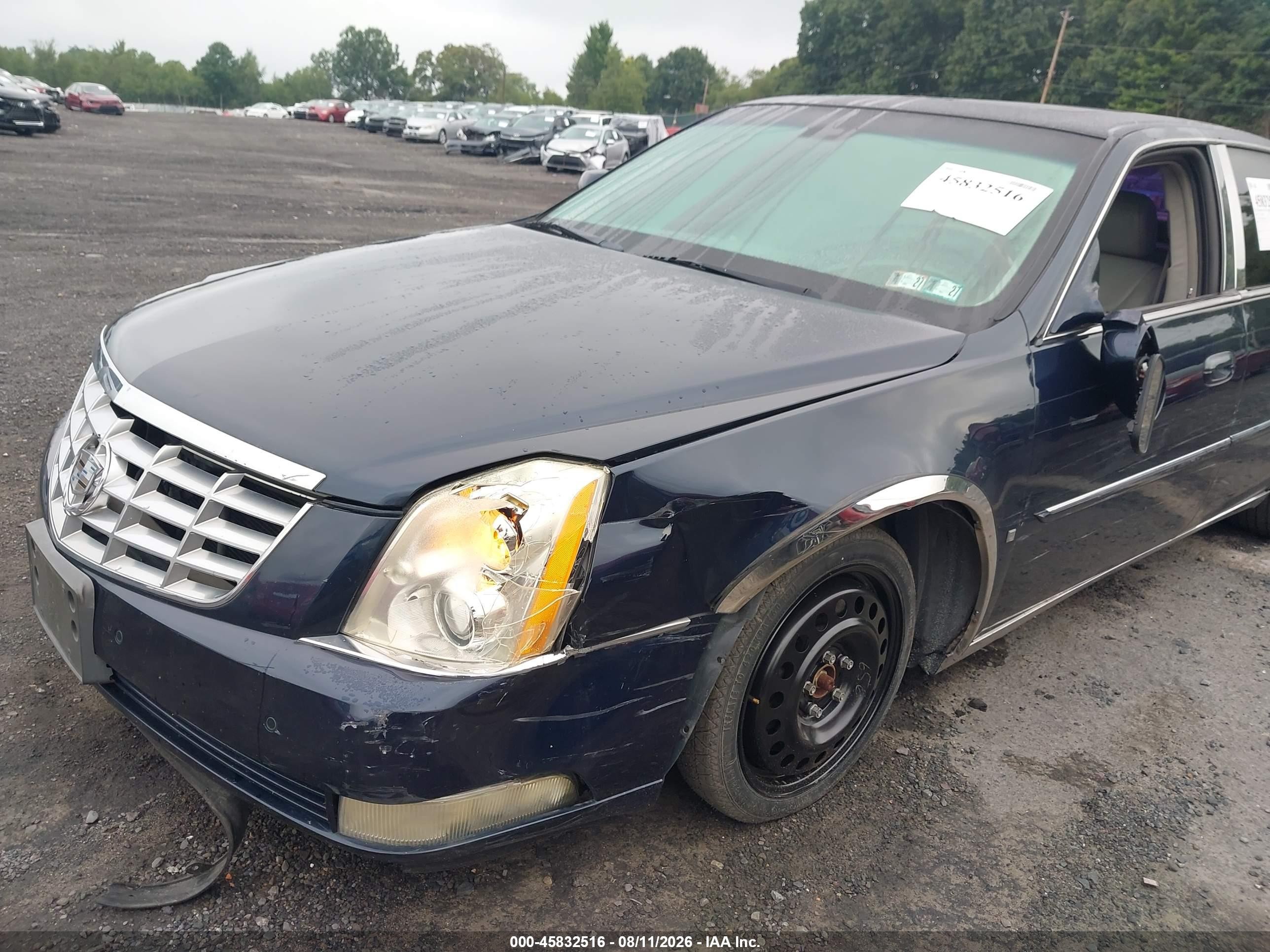 2006 Cadillac Dts 1sb Blue vin: 1G6KD57YX6U208705