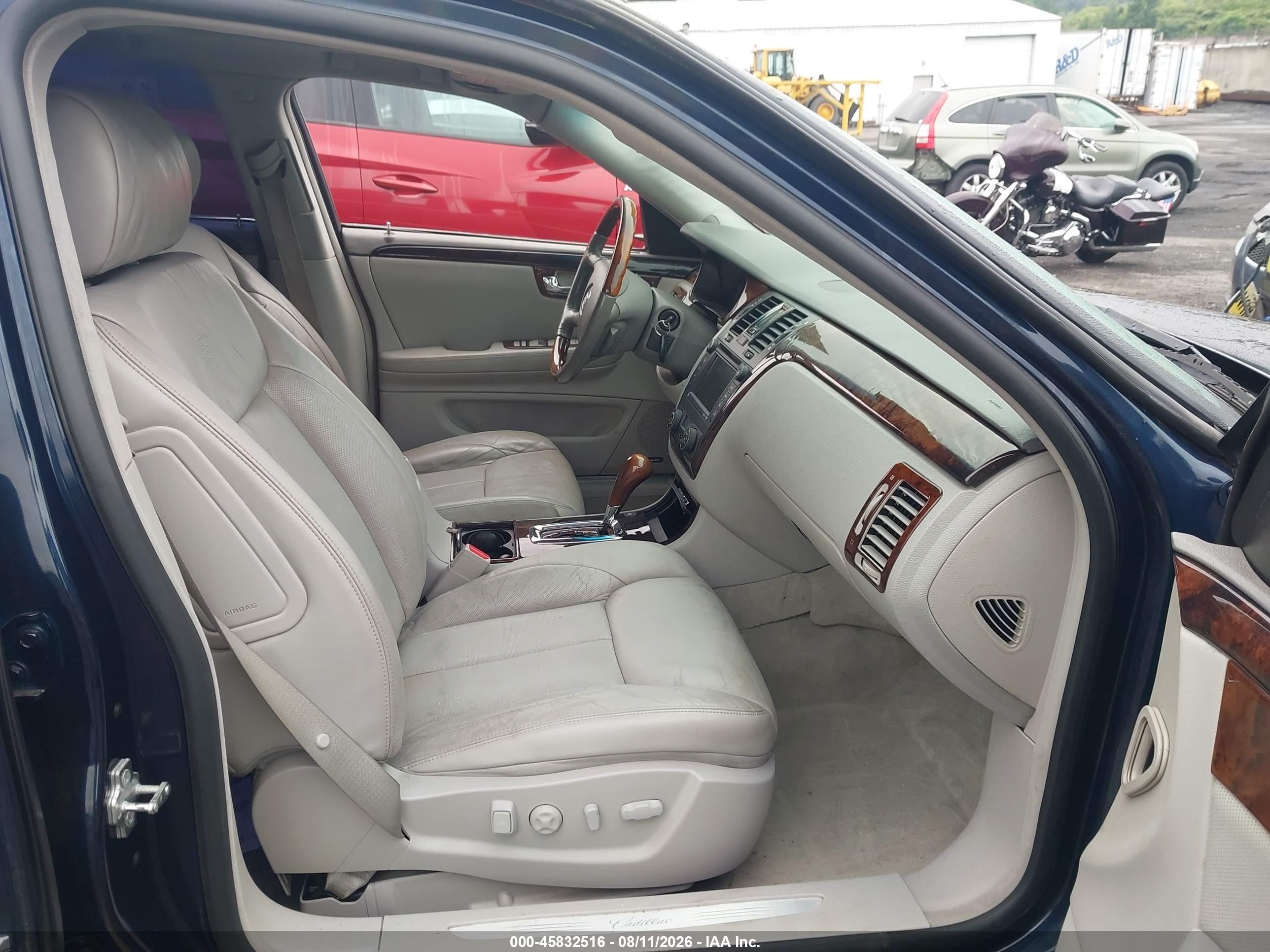 2006 Cadillac Dts 1sb Blue vin: 1G6KD57YX6U208705