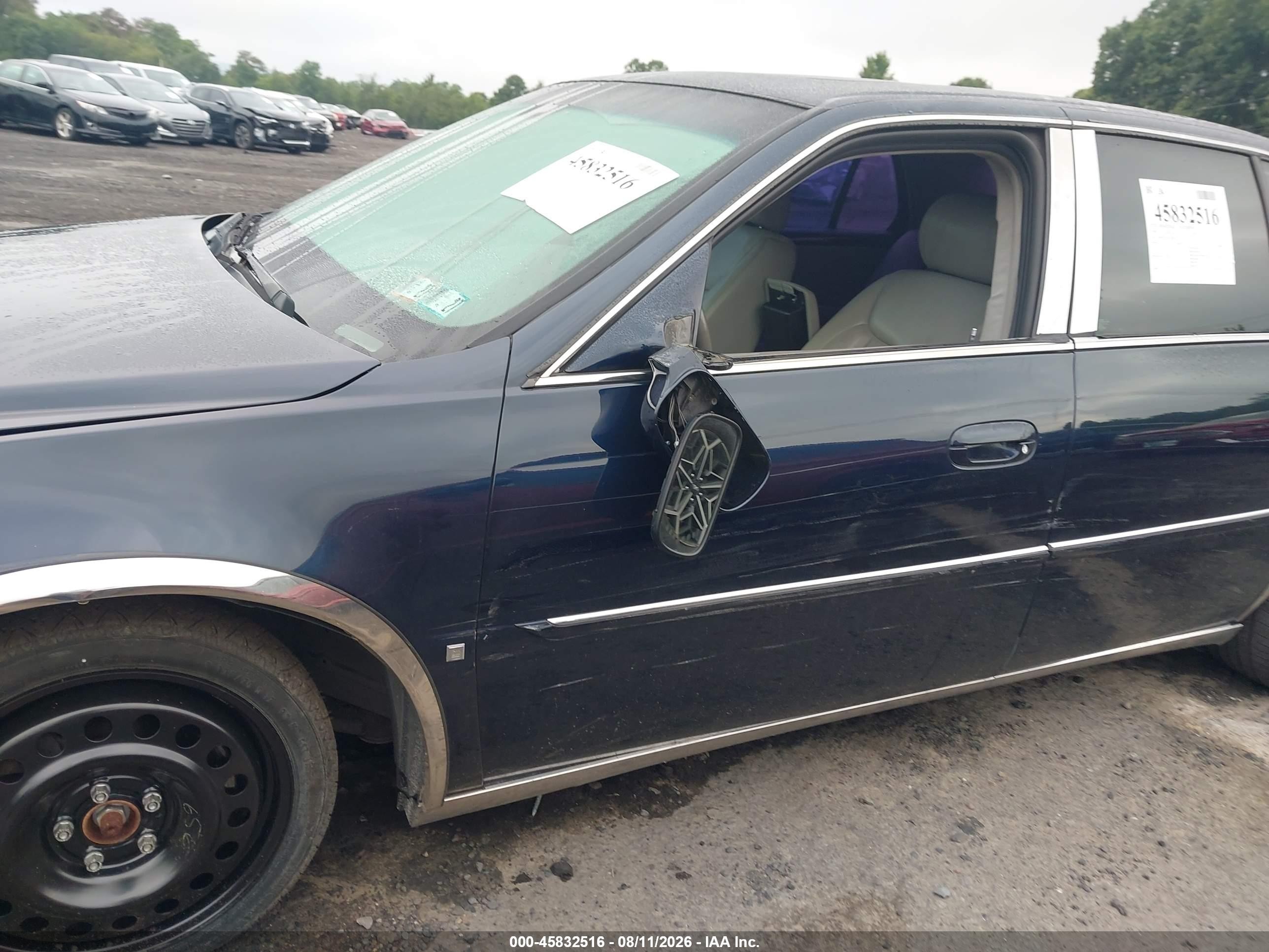 2006 Cadillac Dts 1sb Blue vin: 1G6KD57YX6U208705