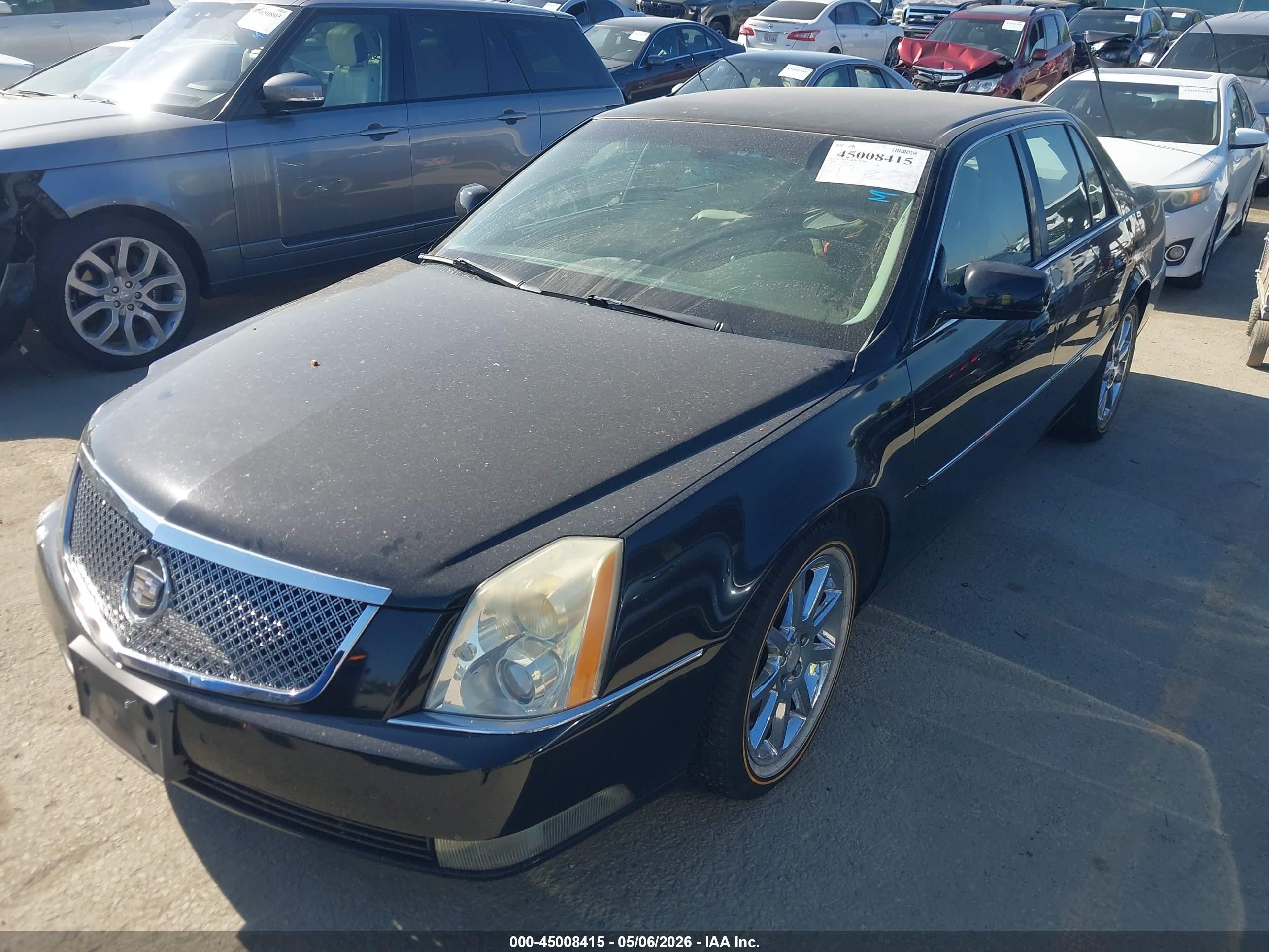 2006 Cadillac Dts Standard Черный vin: 1G6KD57YX6U226119