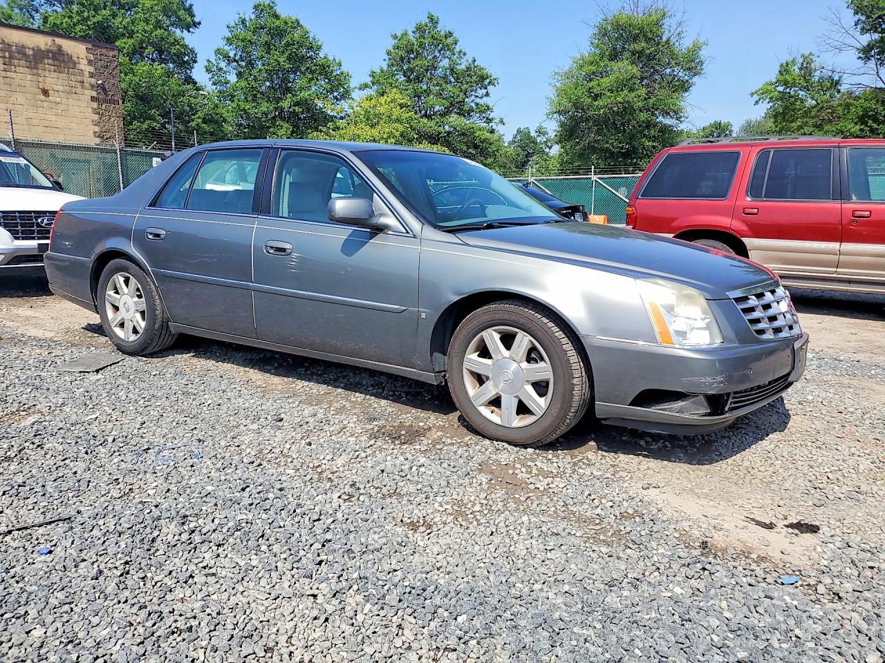 2006 Cadillac Dts Gray vin: 1G6KD57YX6U229974