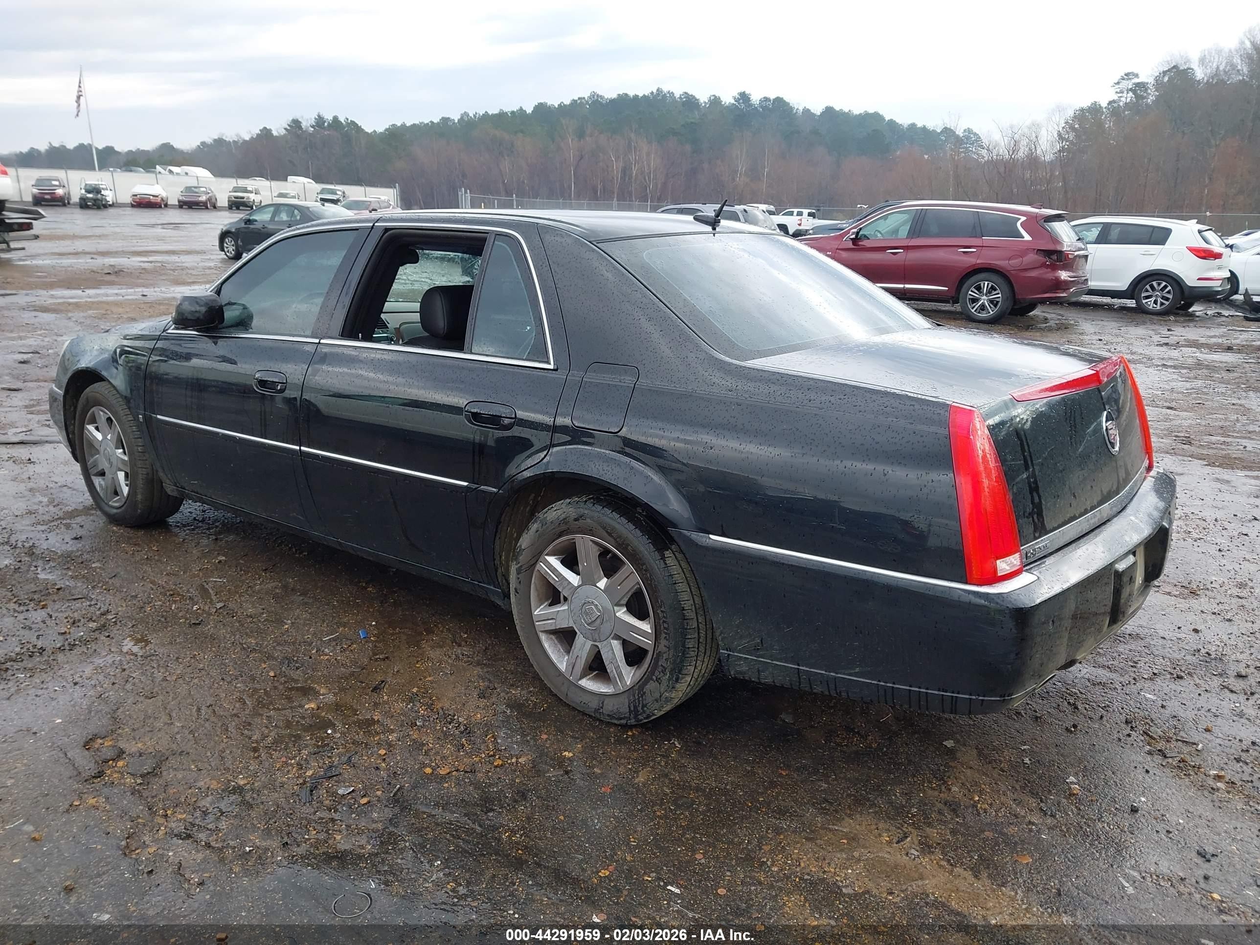 2007 Cadillac Dts Luxury I Черный vin: 1G6KD57YX7U112090