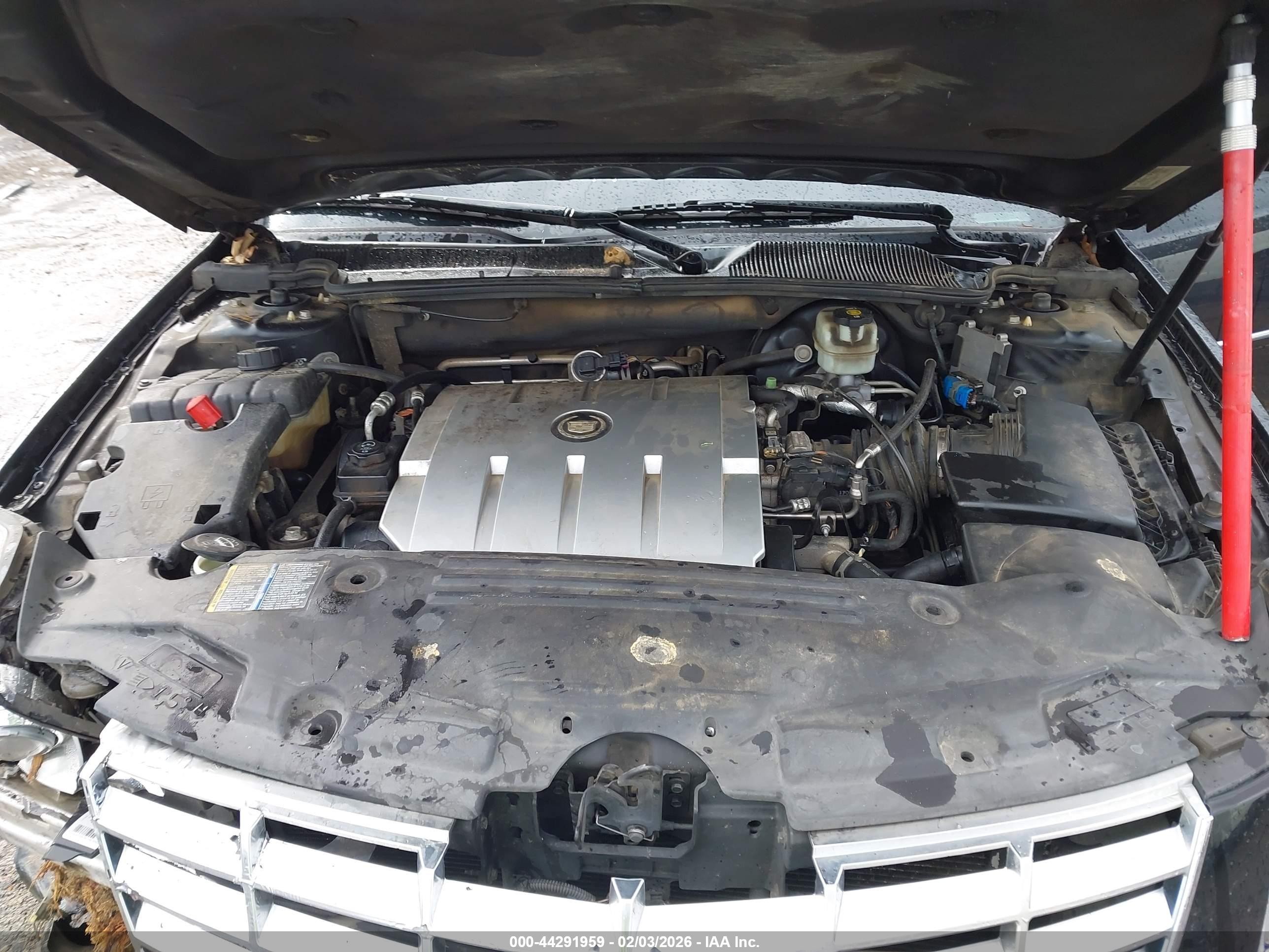 2007 Cadillac Dts Luxury I Черный vin: 1G6KD57YX7U112090
