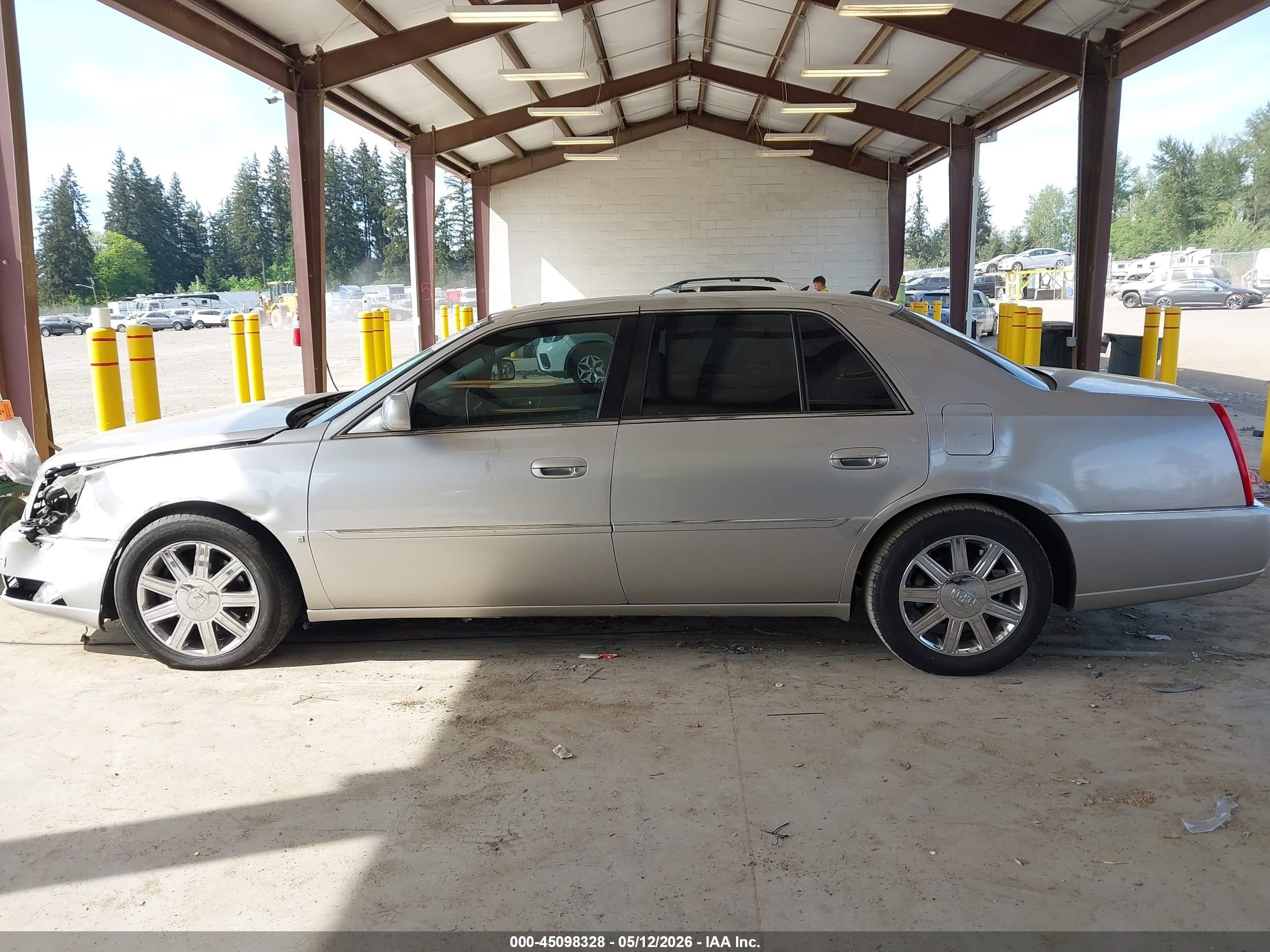 2007 Cadillac Dts Luxury Ii Silver vin: 1G6KD57YX7U112512