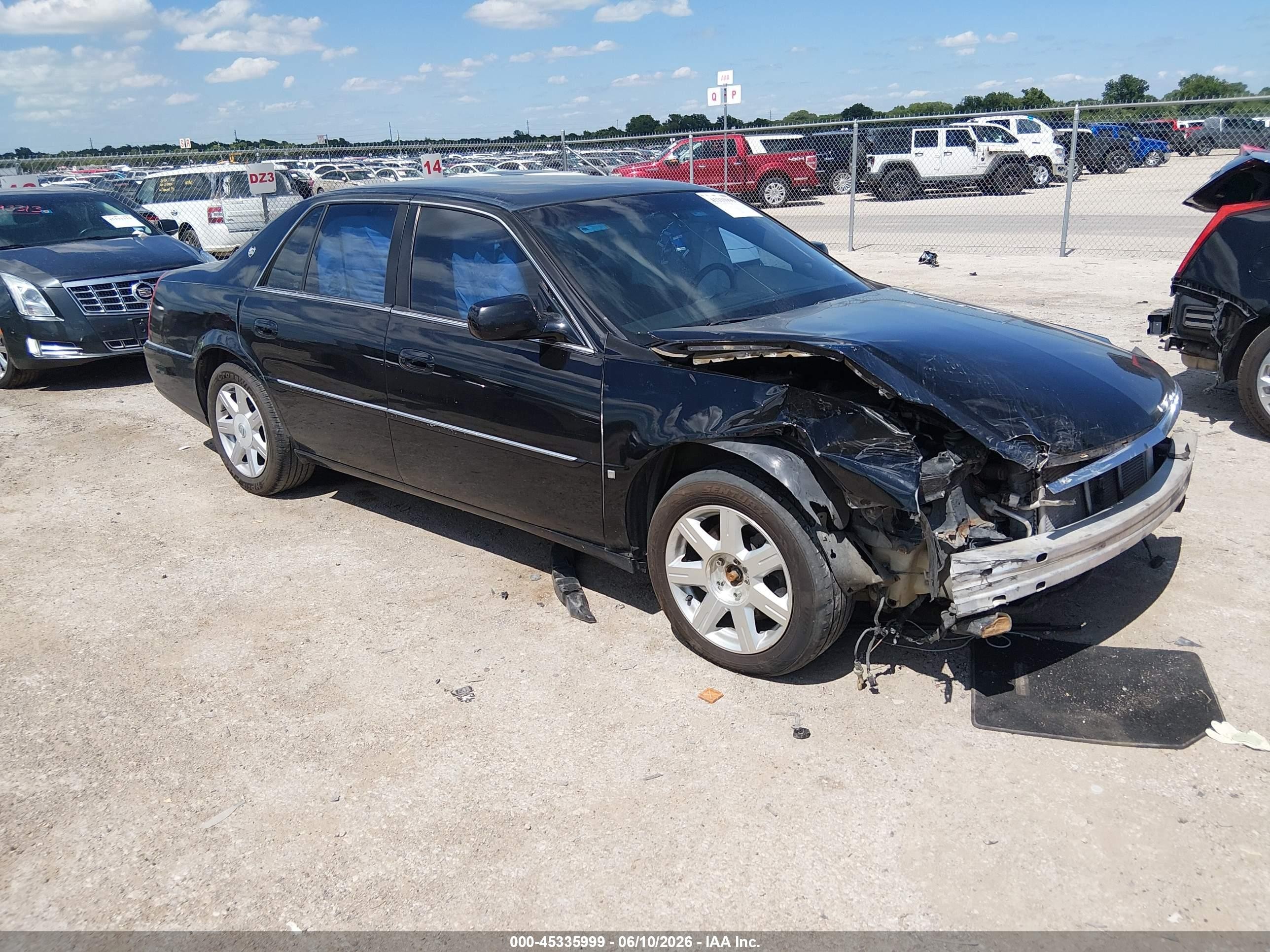 2007 Cadillac Dts Luxury I Black vin: 1G6KD57YX7U208155