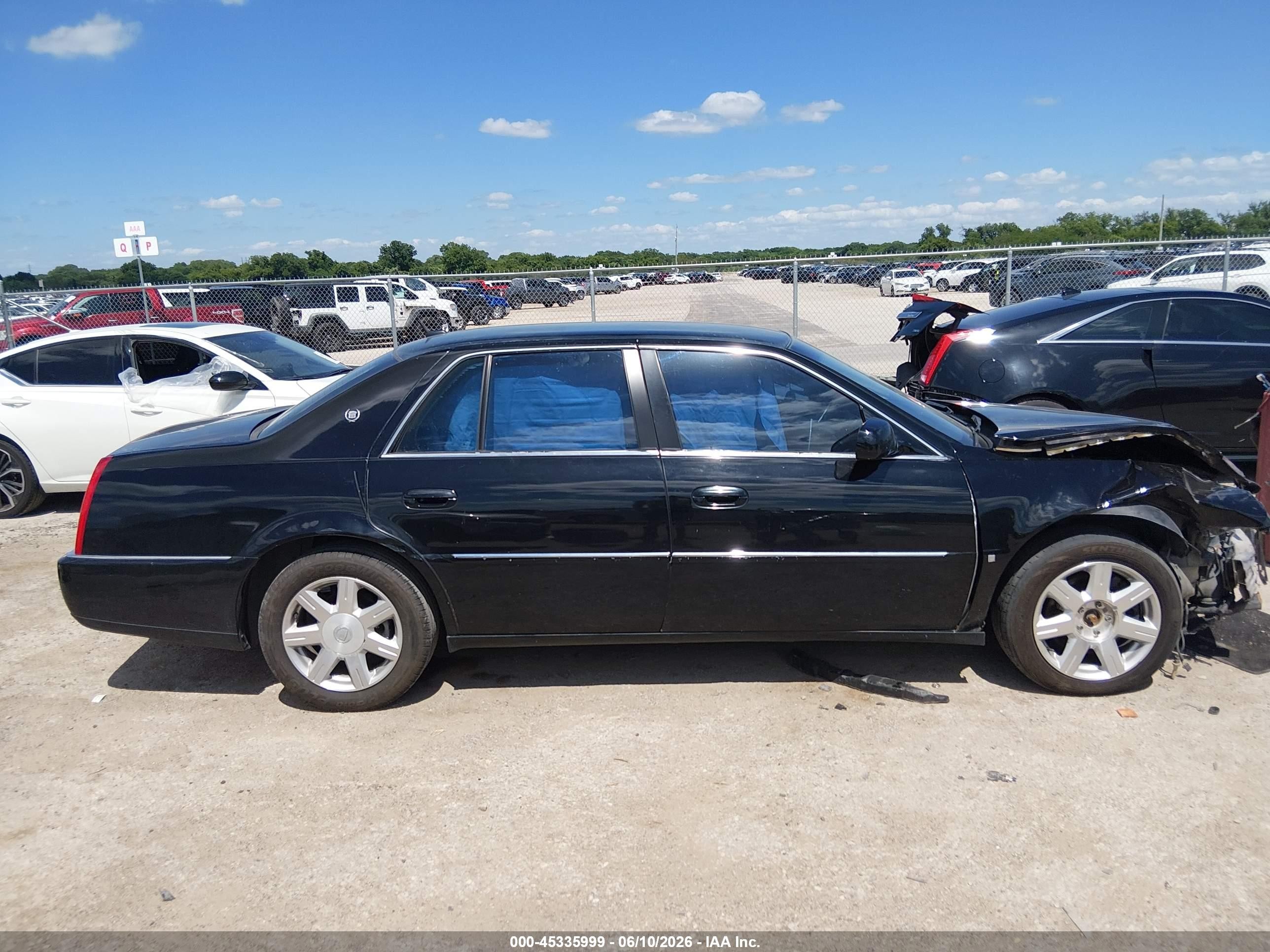 2007 Cadillac Dts Luxury I Black vin: 1G6KD57YX7U208155