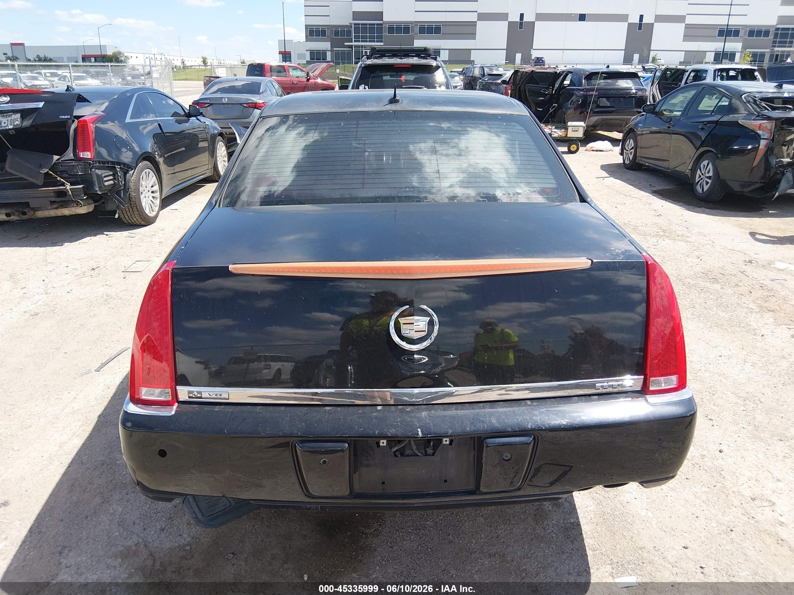 2007 Cadillac Dts Luxury I Black vin: 1G6KD57YX7U208155