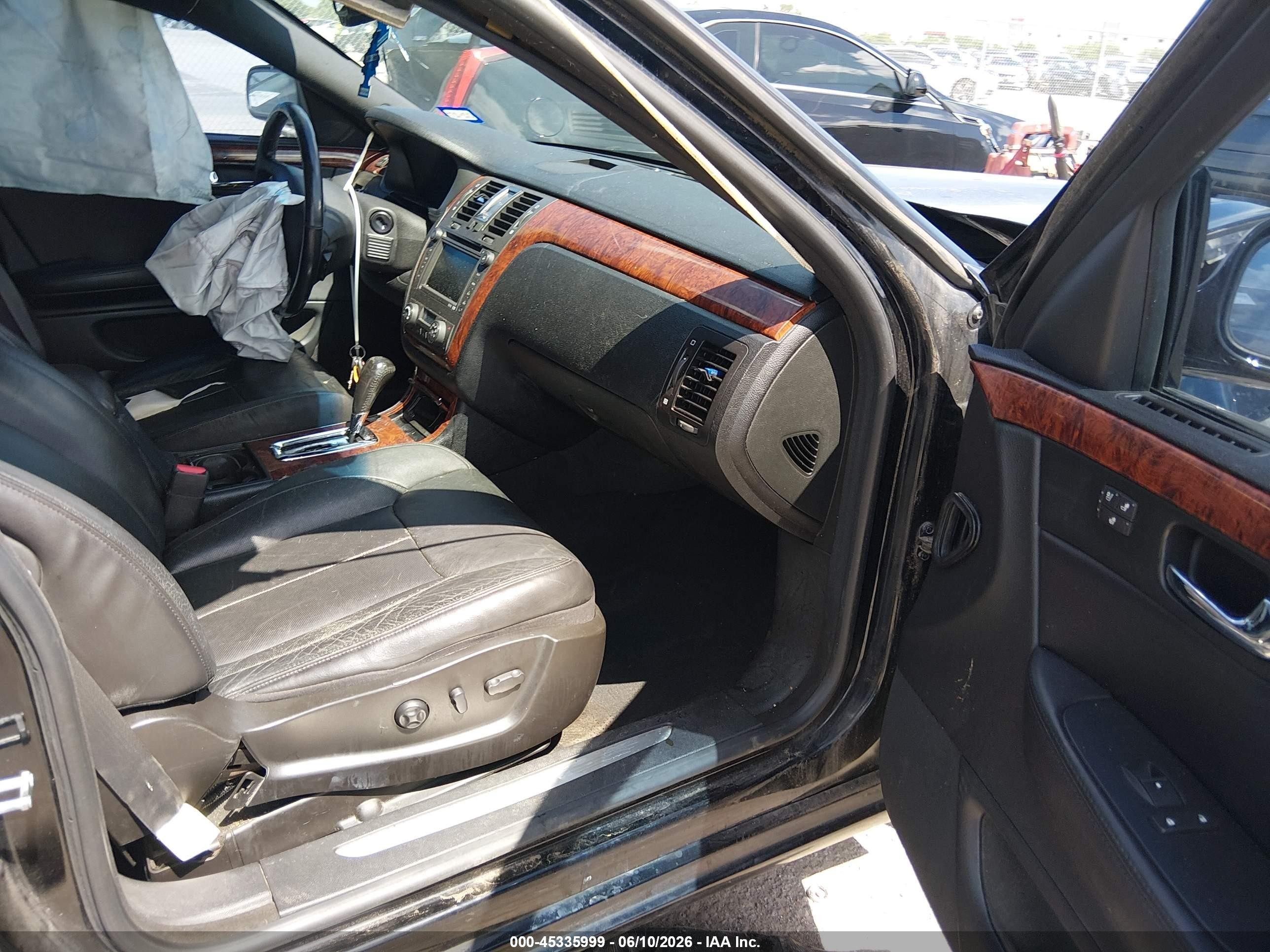 2007 Cadillac Dts Luxury I Black vin: 1G6KD57YX7U208155