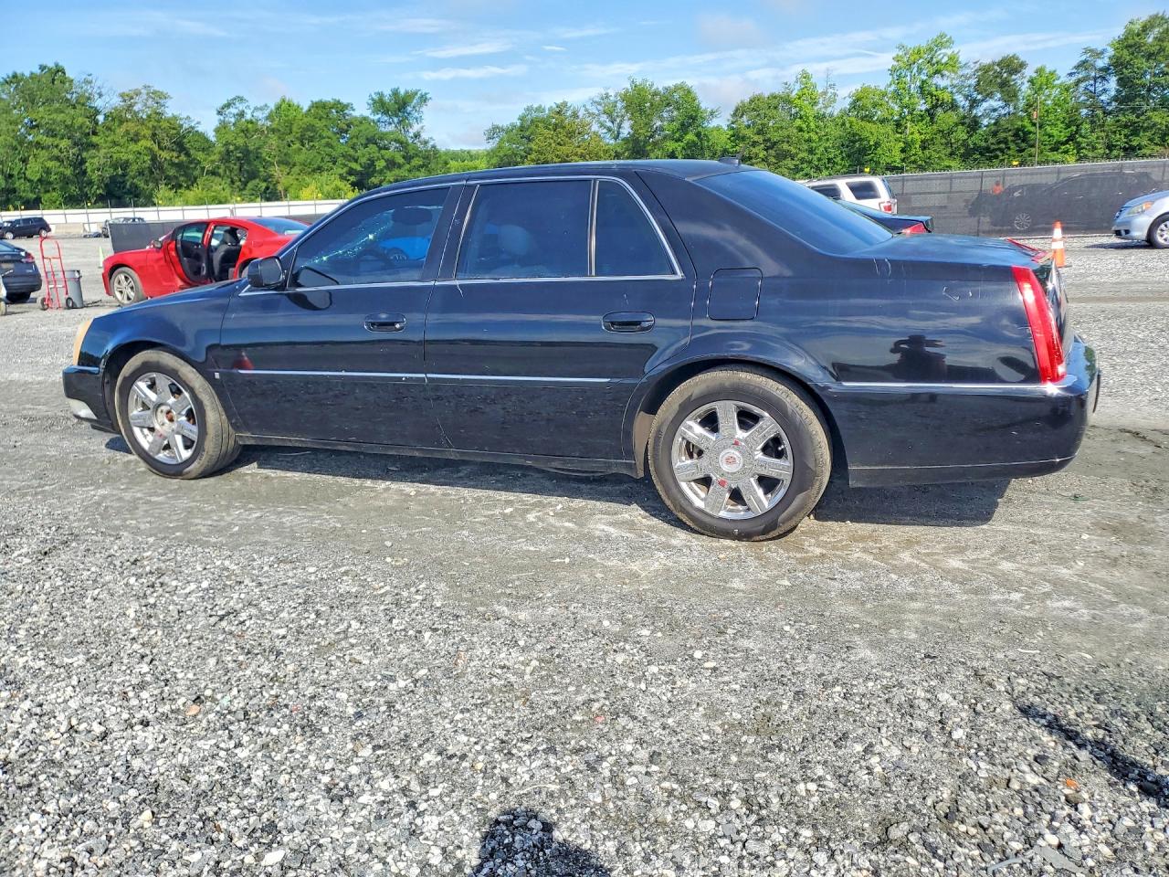 2007 Cadillac Dts Black vin: 1G6KD57YX7U213761