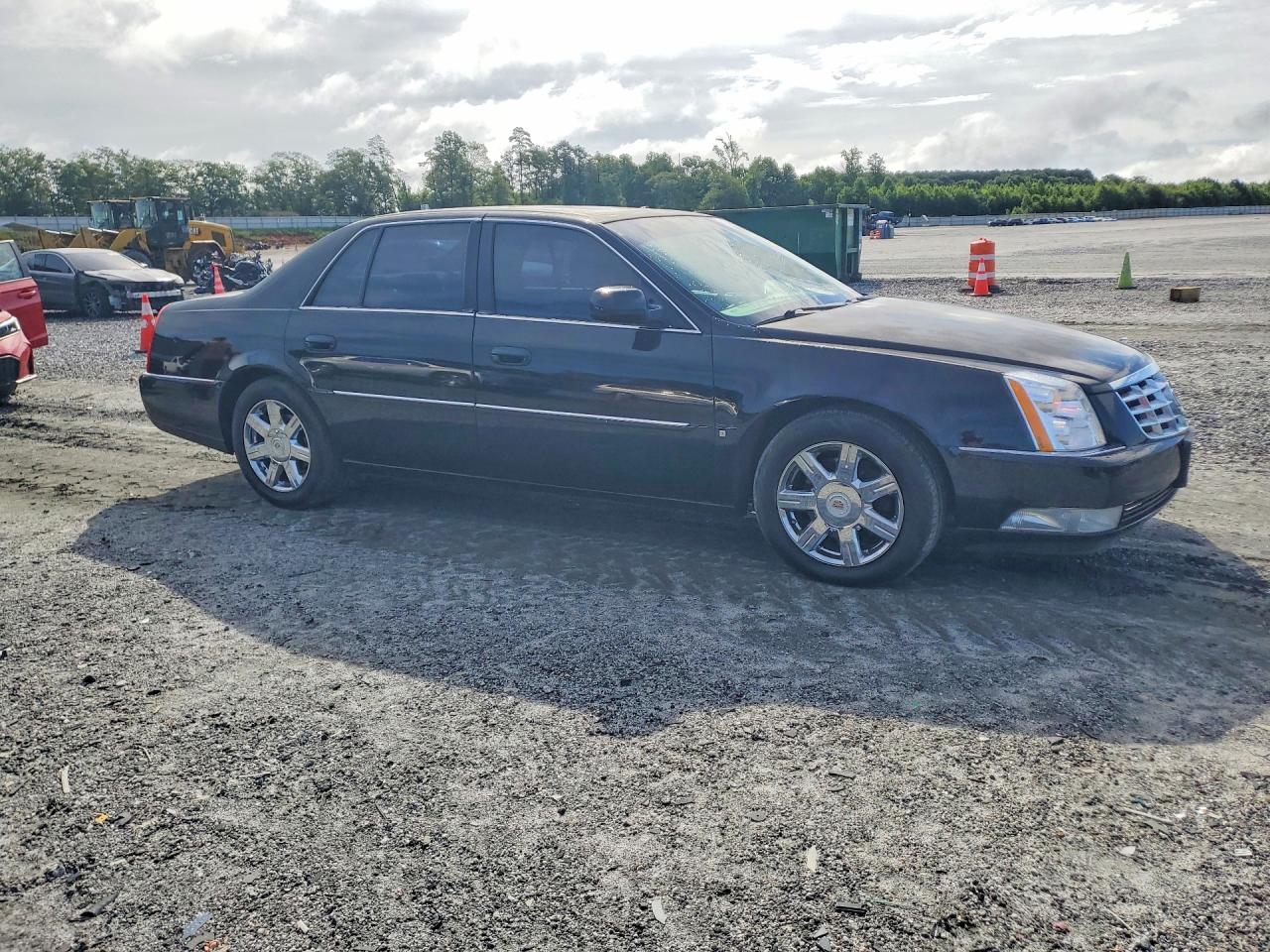2007 Cadillac Dts Black vin: 1G6KD57YX7U213761