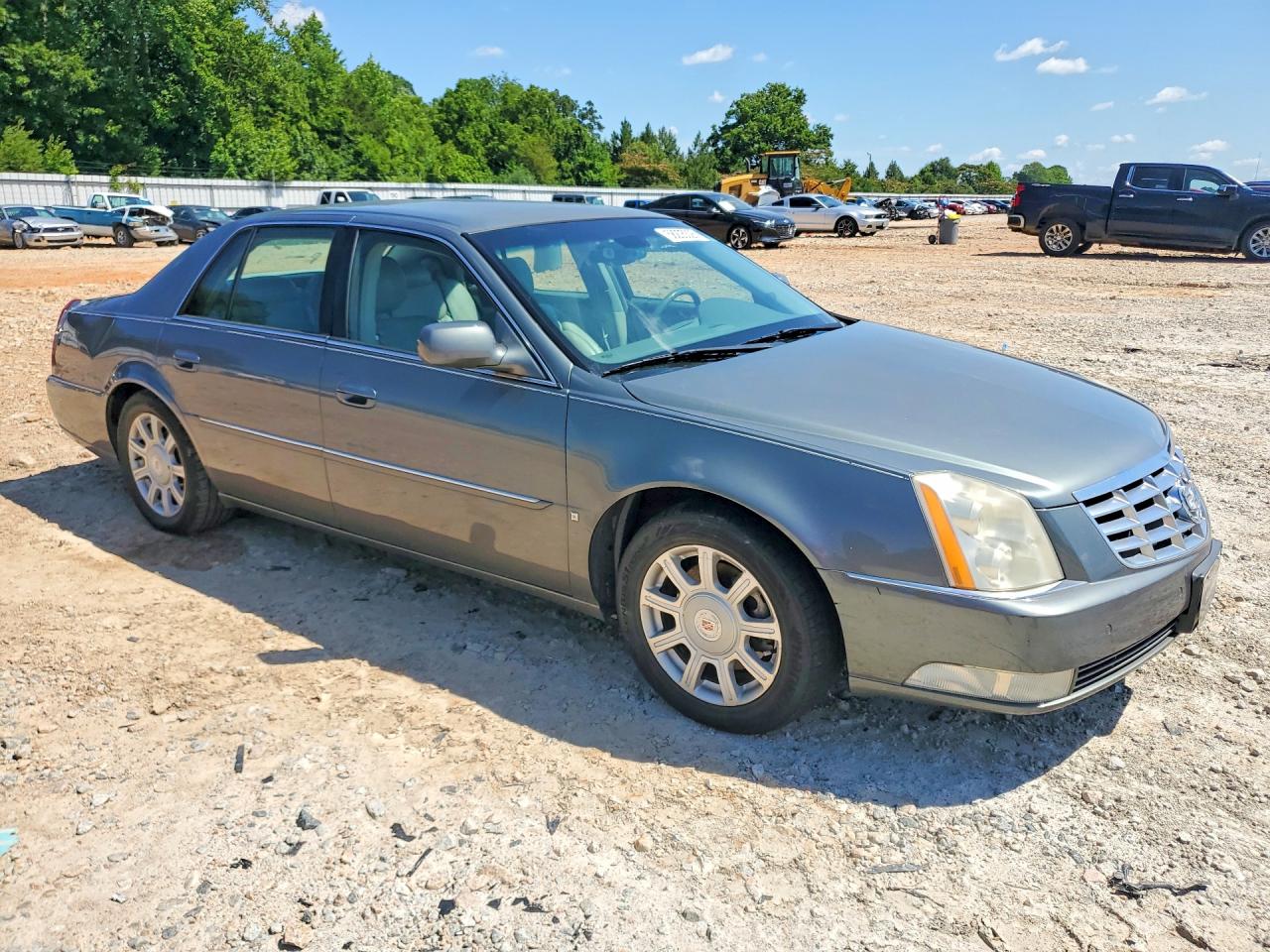 2008 Cadillac Dts Gray vin: 1G6KD57YX8U150176