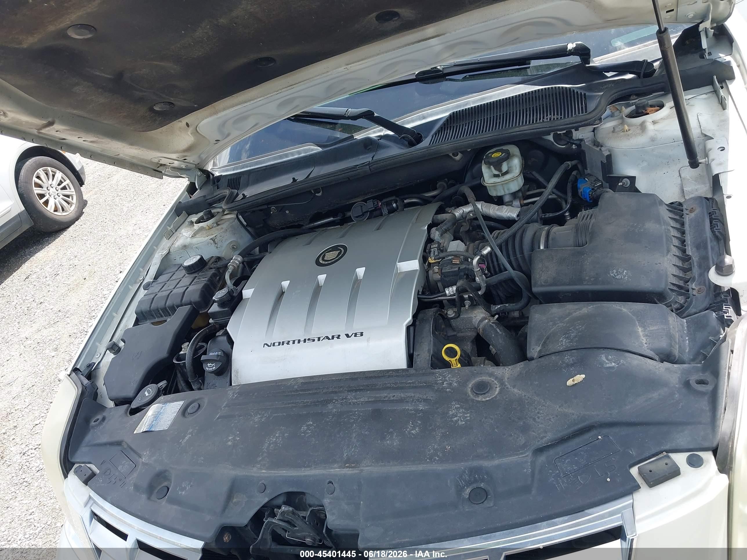 2008 Cadillac Dts 1sb Белый vin: 1G6KD57YX8U152803