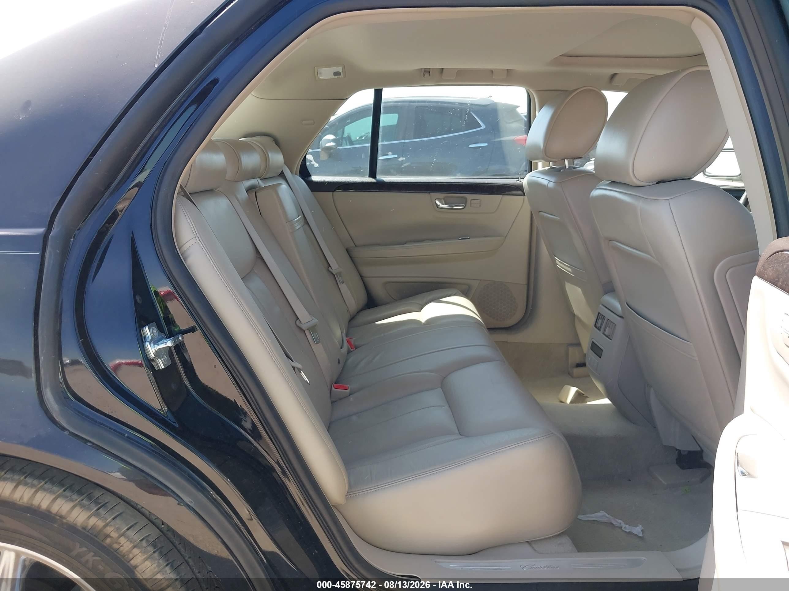 2011 Cadillac Dts Luxury Collection Black vin: 1G6KD5E65BU123282
