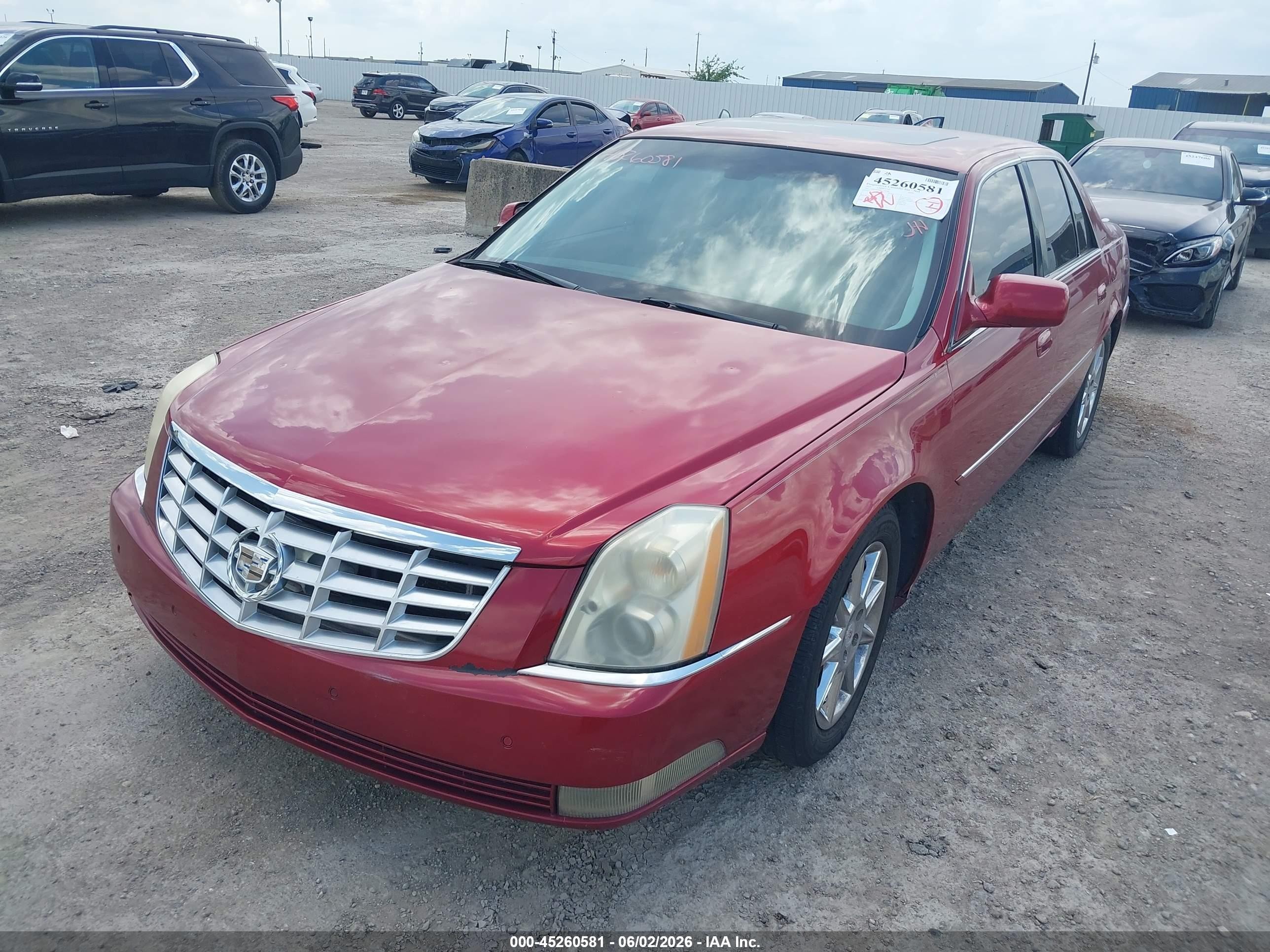 2011 Cadillac Dts Luxury Collection Burgundy vin: 1G6KD5E68BU128766