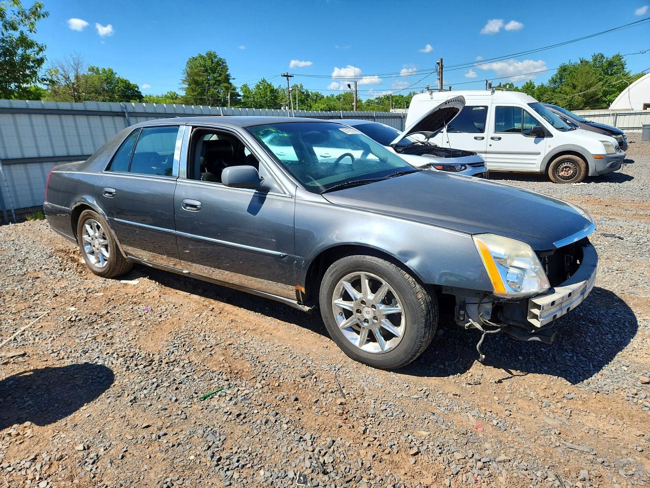 2011 Cadillac Dts Luxury Collection Gray vin: 1G6KD5E68BU136527