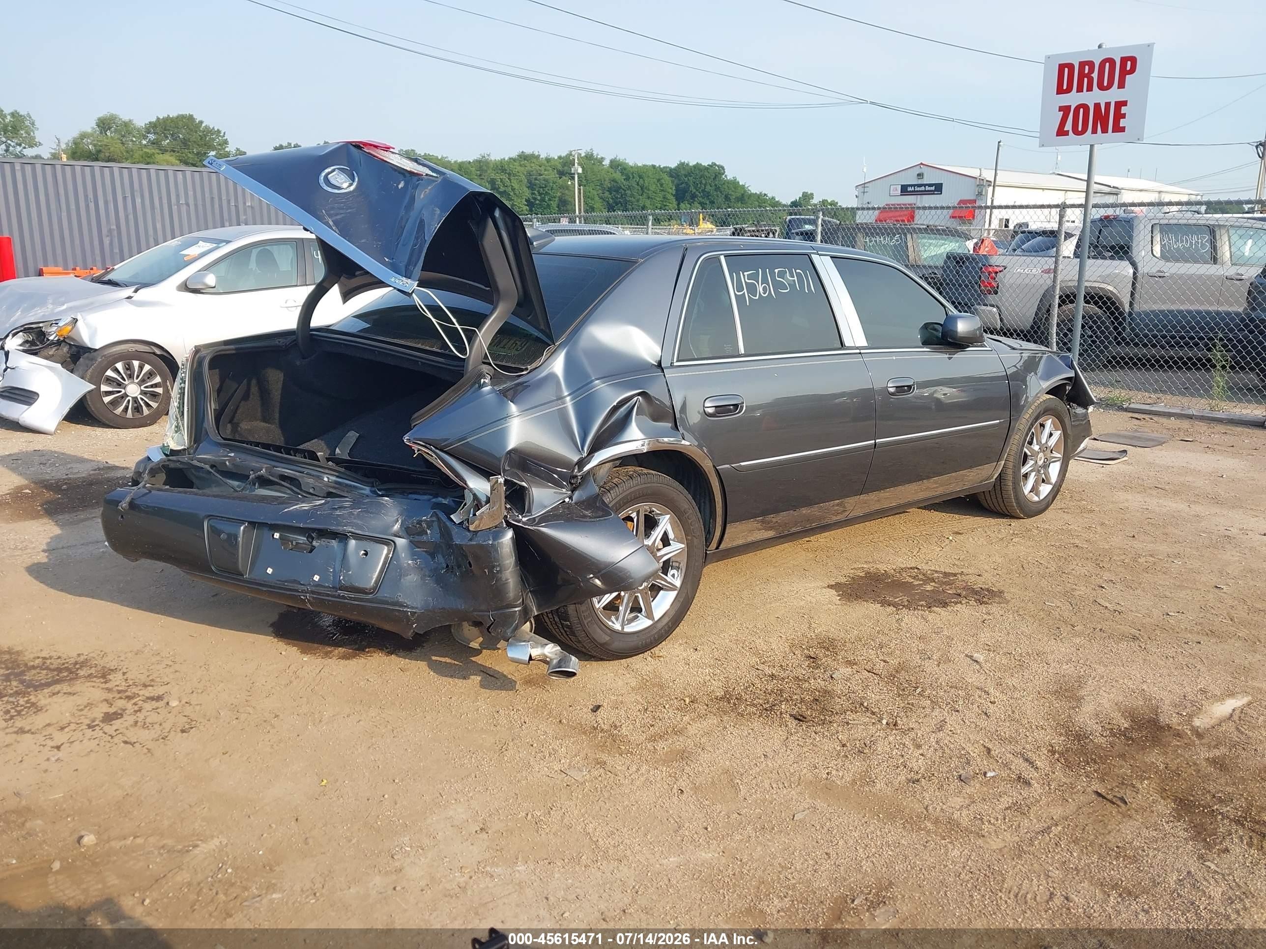 2010 Cadillac Dts 1sc Серый vin: 1G6KD5EY5AU136985