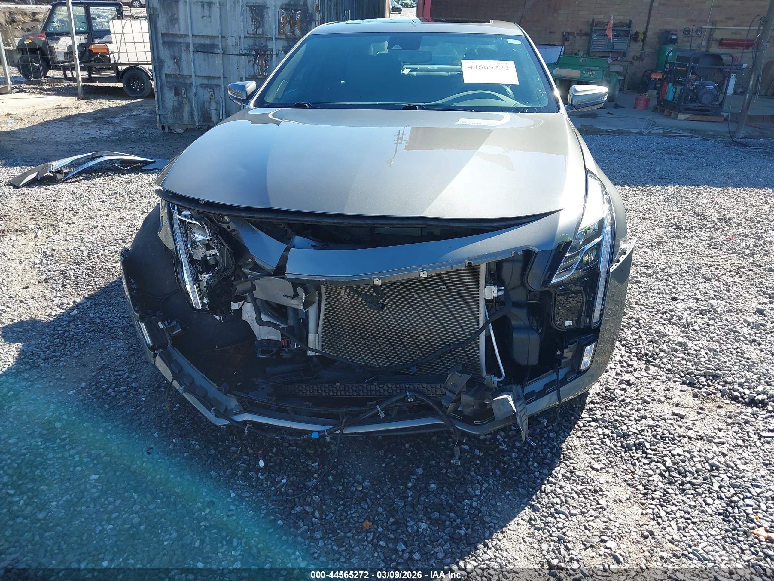 2017 Cadillac Ct6 Luxury Серый vin: 1G6KD5RS0HU204481