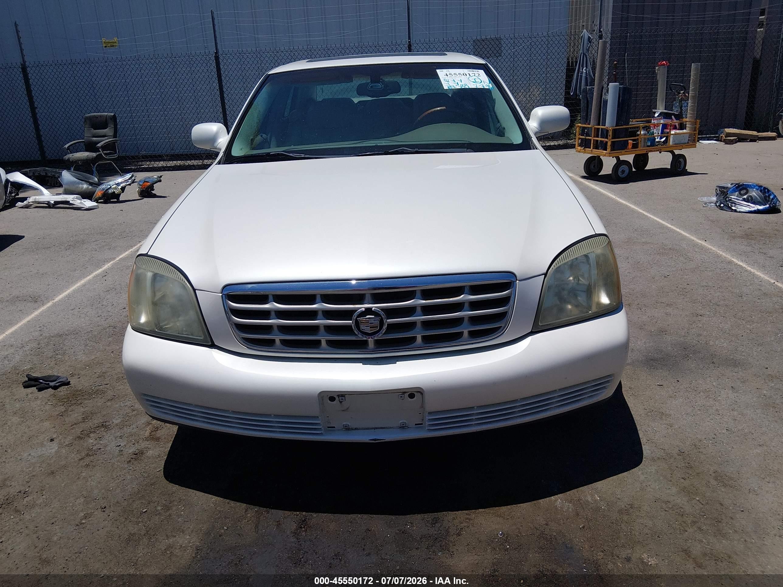2003 Cadillac Deville Dhs Cream vin: 1G6KE54Y13U217855