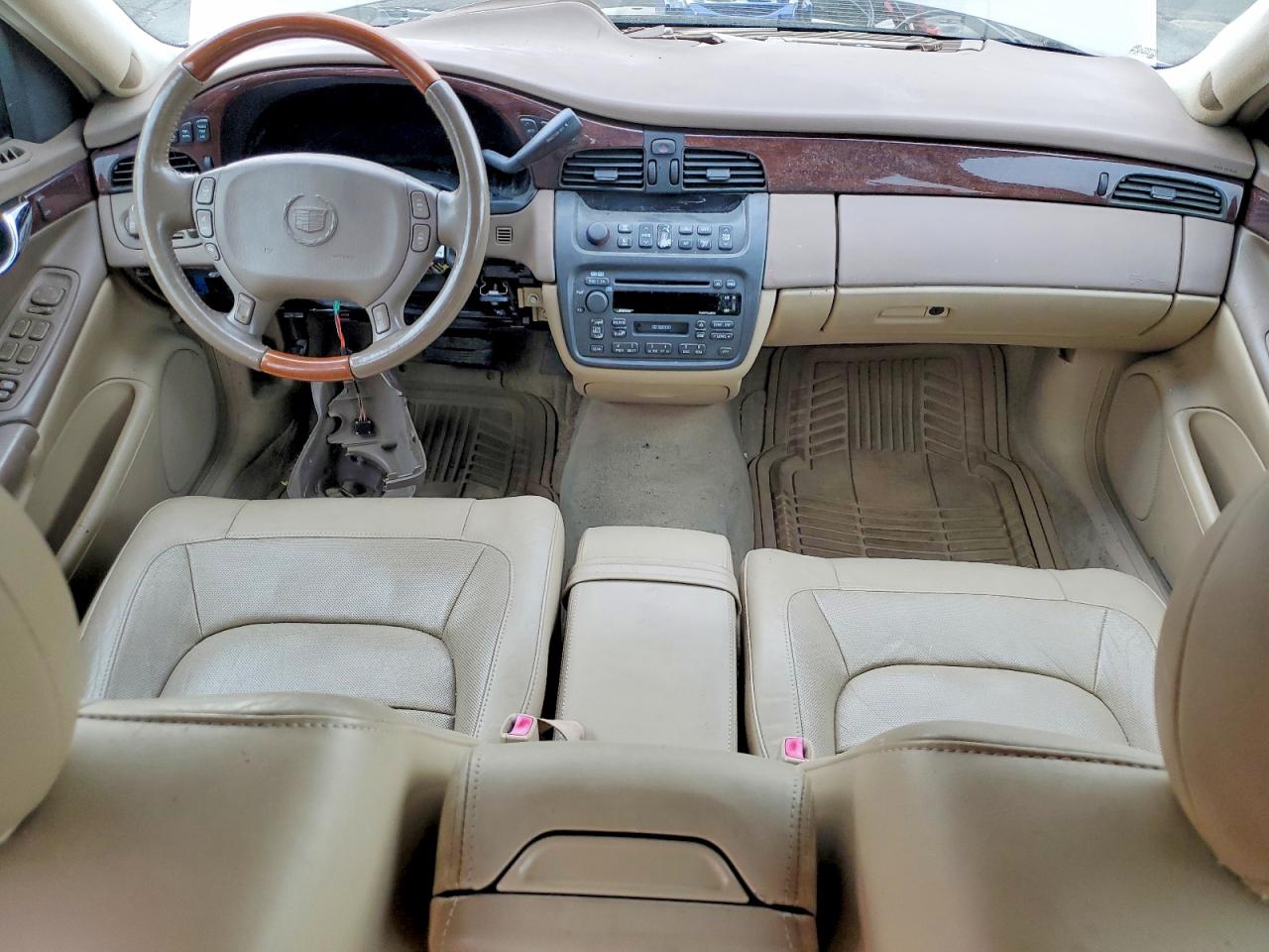 2004 Cadillac Deville Dhs Tan vin: 1G6KE54Y34U119783