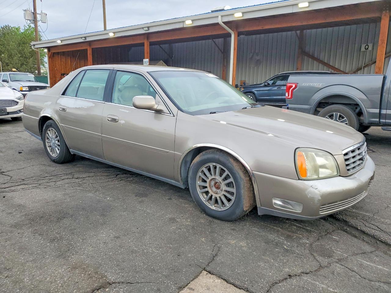 2004 Cadillac Deville Dhs Tan vin: 1G6KE54Y34U119783