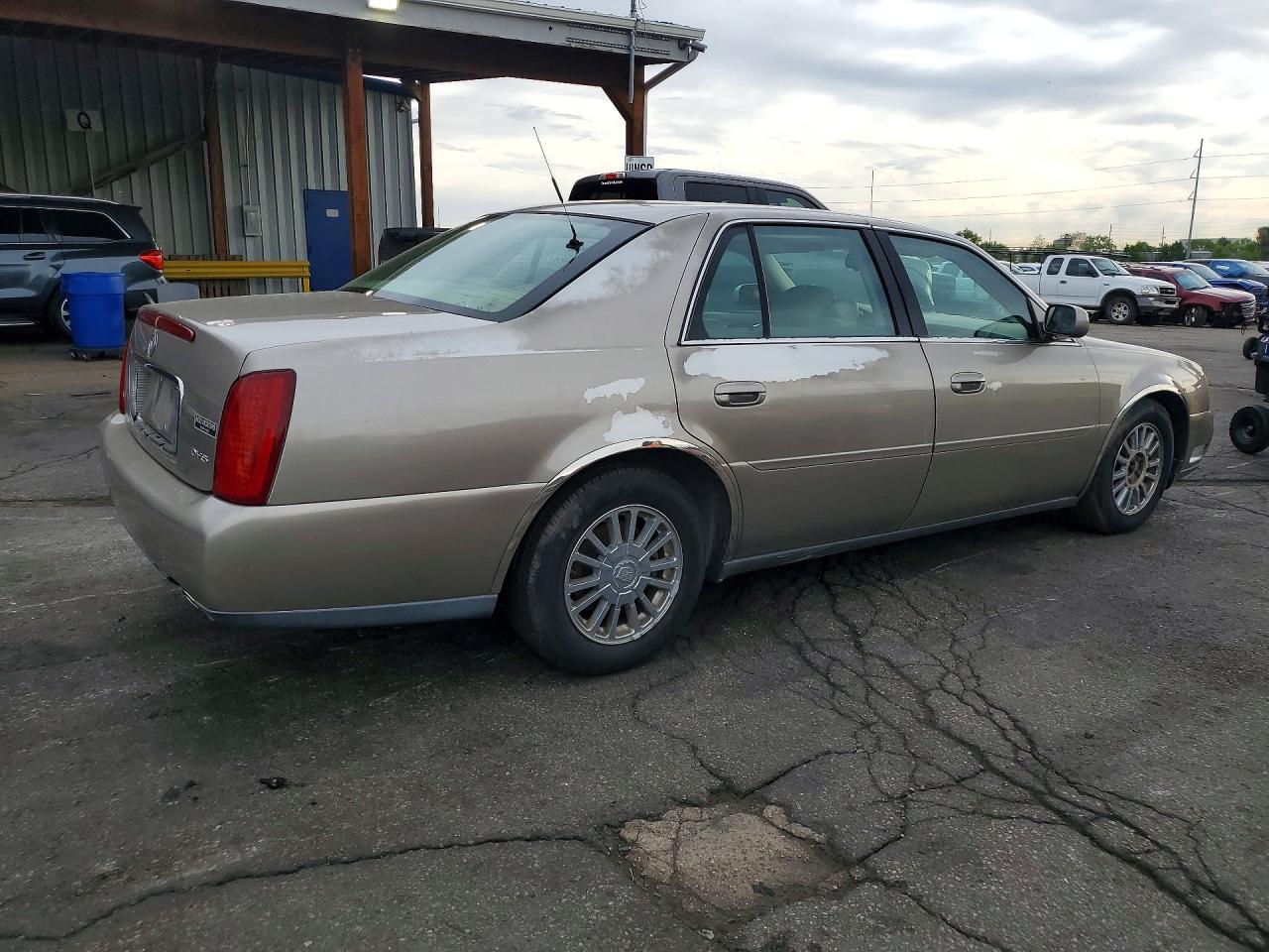 2004 Cadillac Deville Dhs Tan vin: 1G6KE54Y34U119783