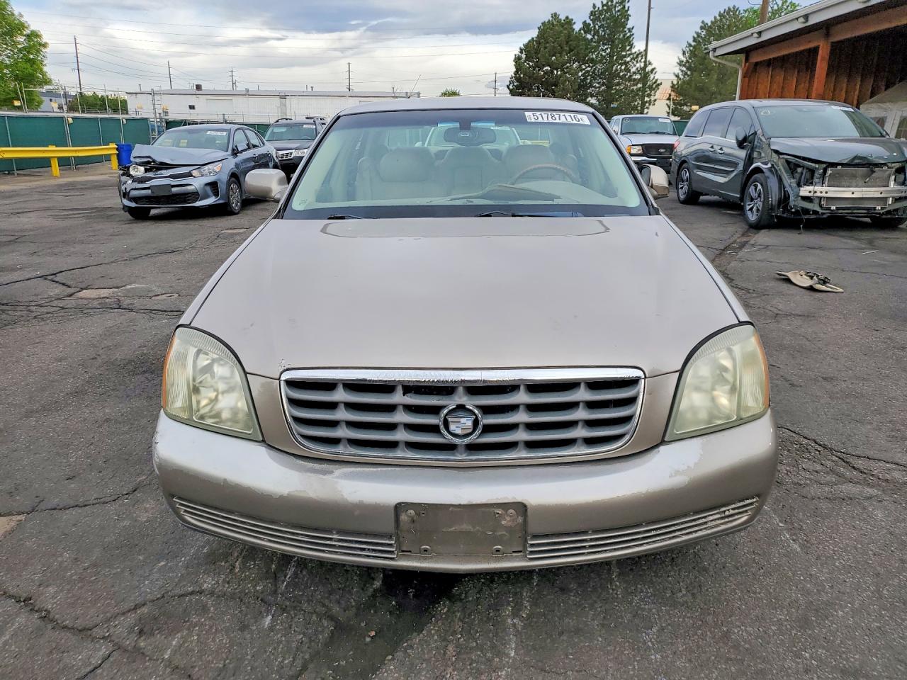 2004 Cadillac Deville Dhs Tan vin: 1G6KE54Y34U119783