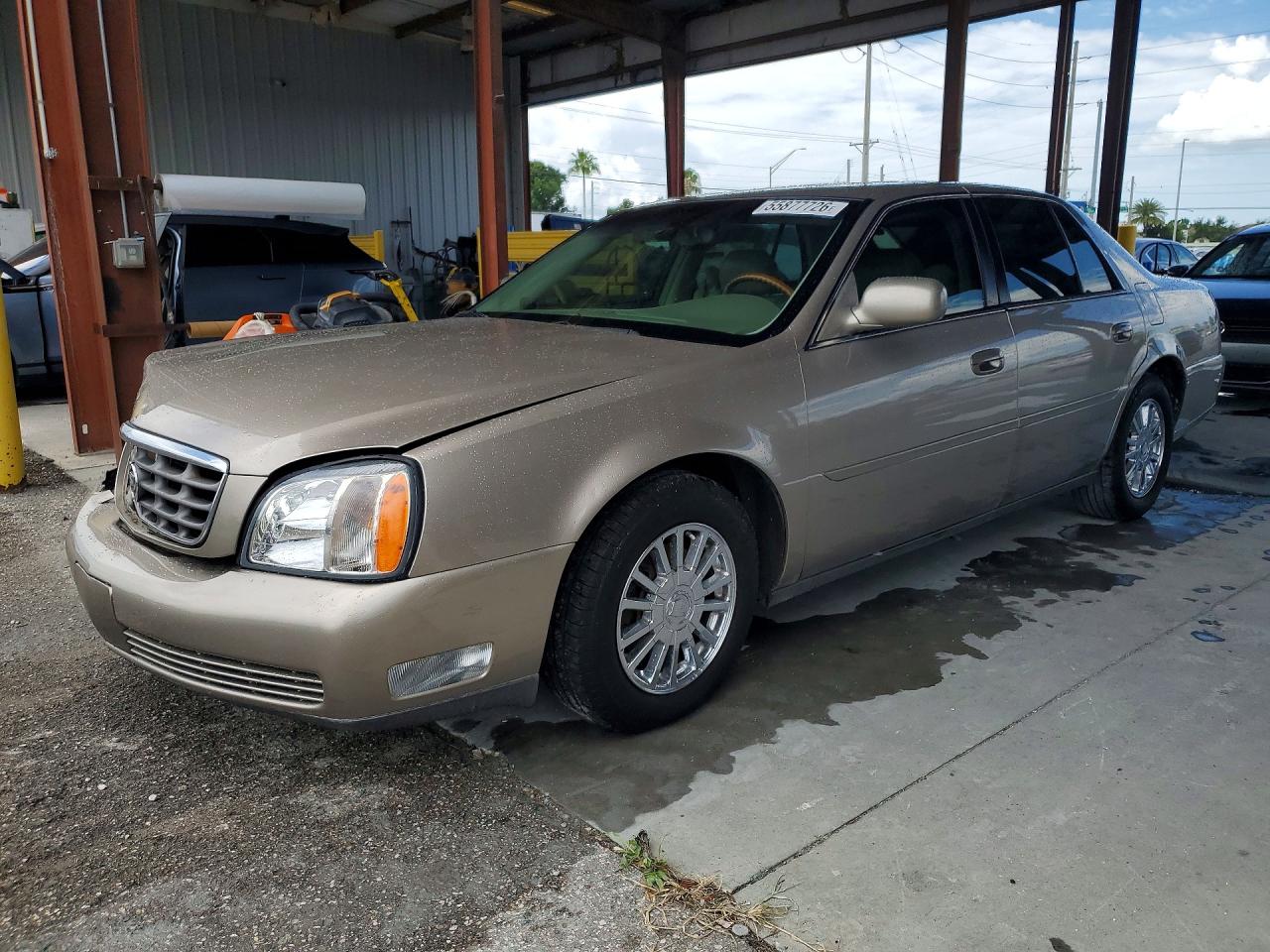 2003 Cadillac Deville Dhs Gold vin: 1G6KE54Y53U267903