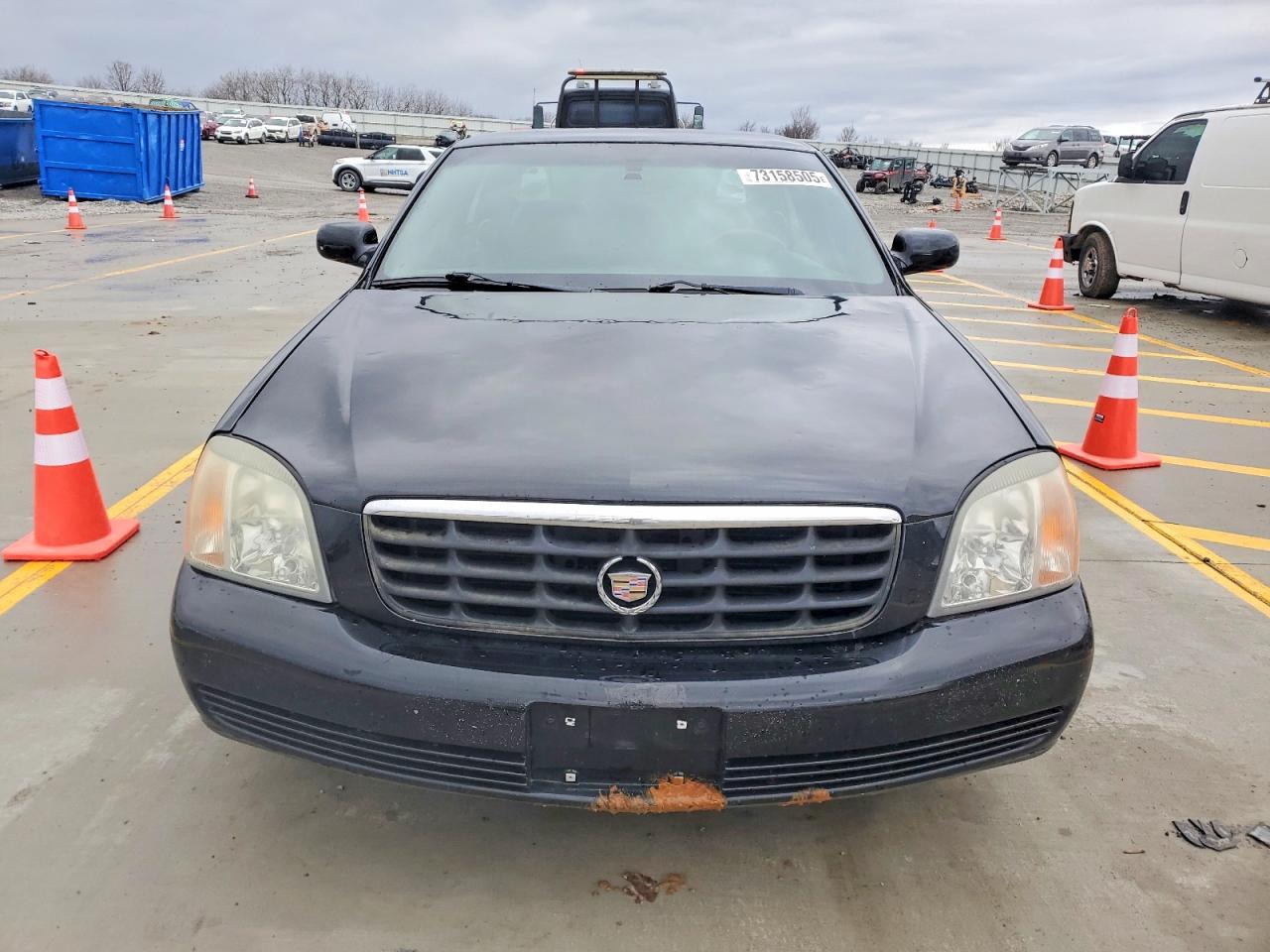 2002 Cadillac Deville Dhs Черный vin: 1G6KE57Y02U119622