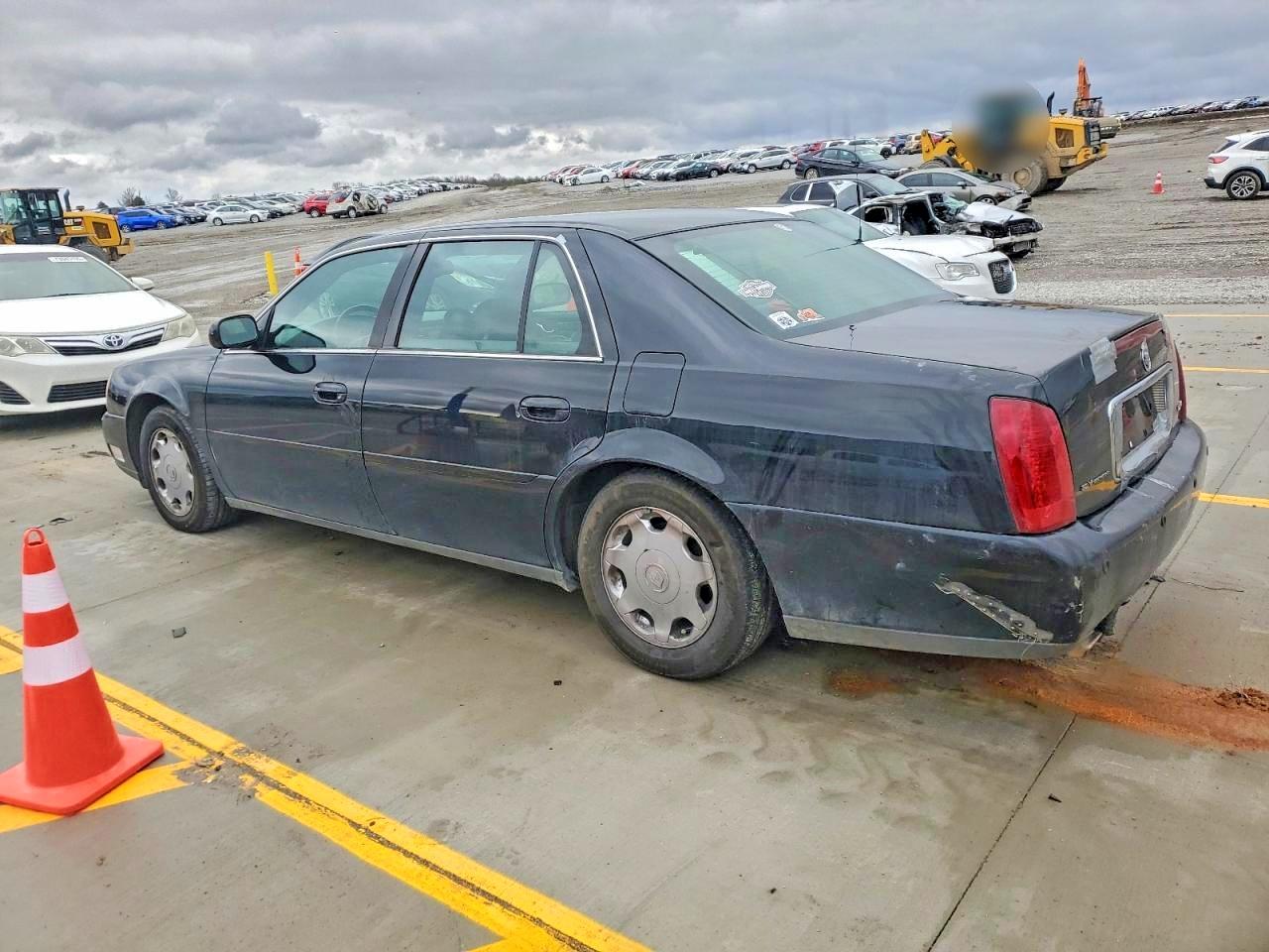 2002 Cadillac Deville Dhs Черный vin: 1G6KE57Y02U119622