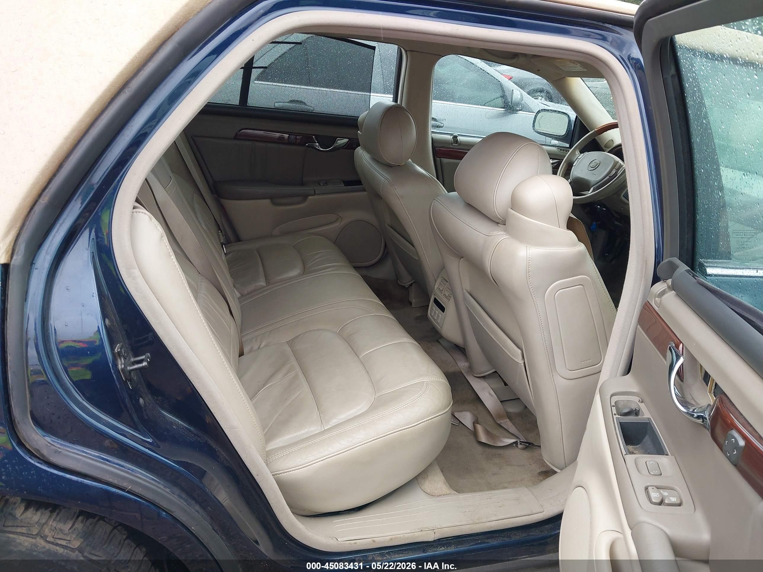 2003 Cadillac Deville Dhs Синий vin: 1G6KE57Y53U208247