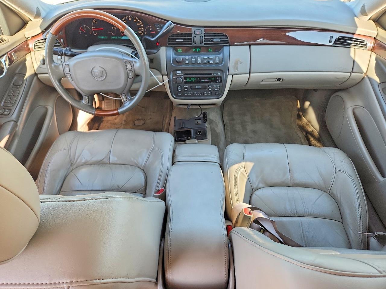 2003 Cadillac Deville Dhs Cream vin: 1G6KE57Y53U208359