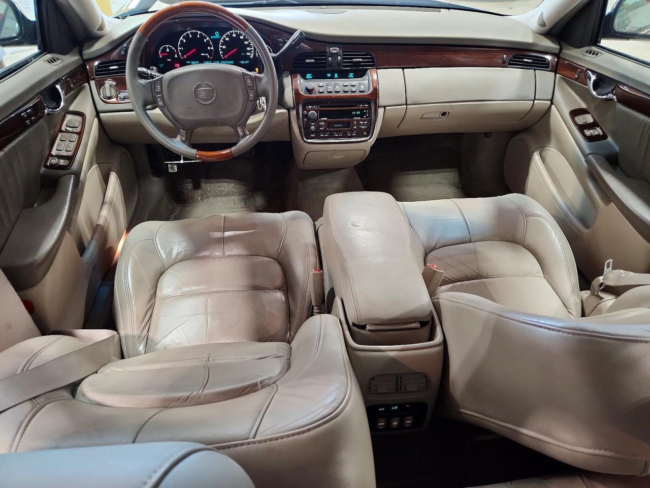 2002 Cadillac Deville Dhs Blue vin: 1G6KE57Y92U119893