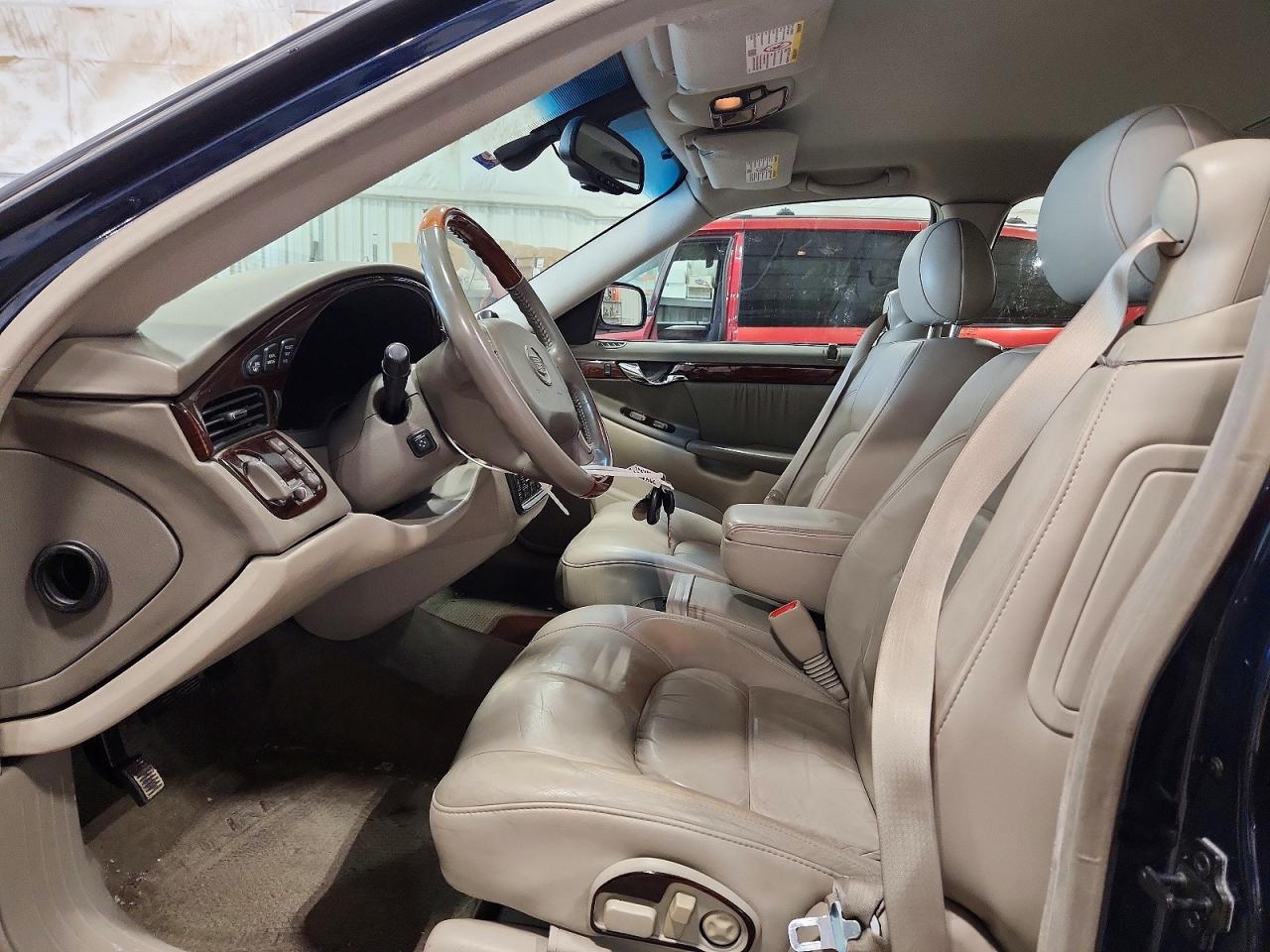 2002 Cadillac Deville Dhs Blue vin: 1G6KE57Y92U119893