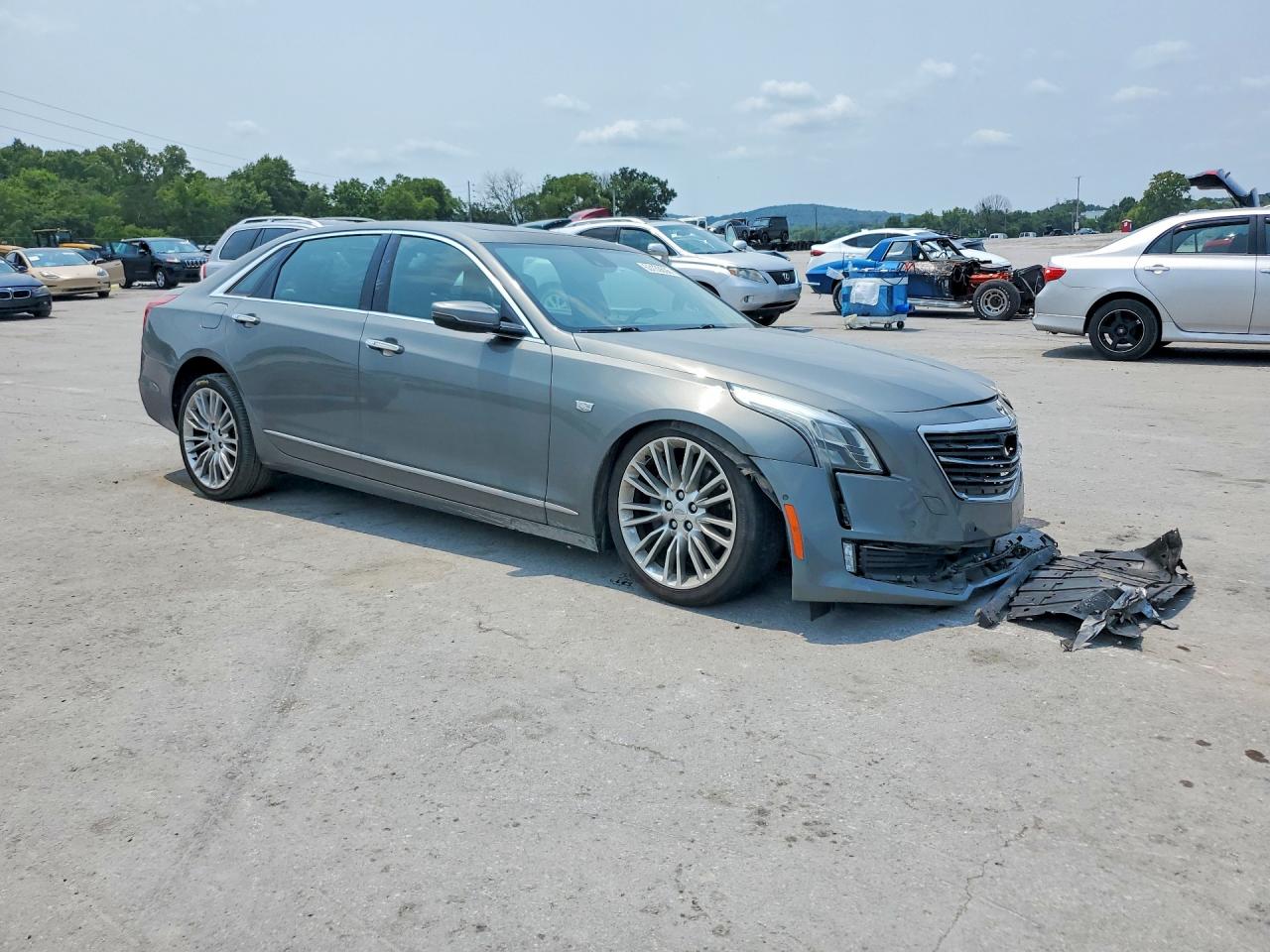 2016 Cadillac Ct6 Luxury Charcoal vin: 1G6KE5R67GU166973