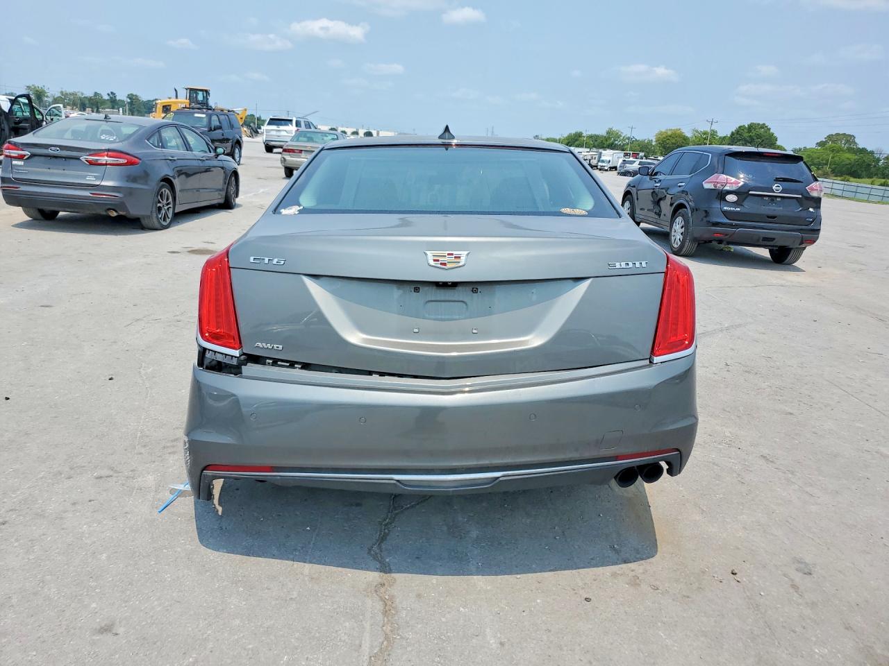 2016 Cadillac Ct6 Luxury Charcoal vin: 1G6KE5R67GU166973